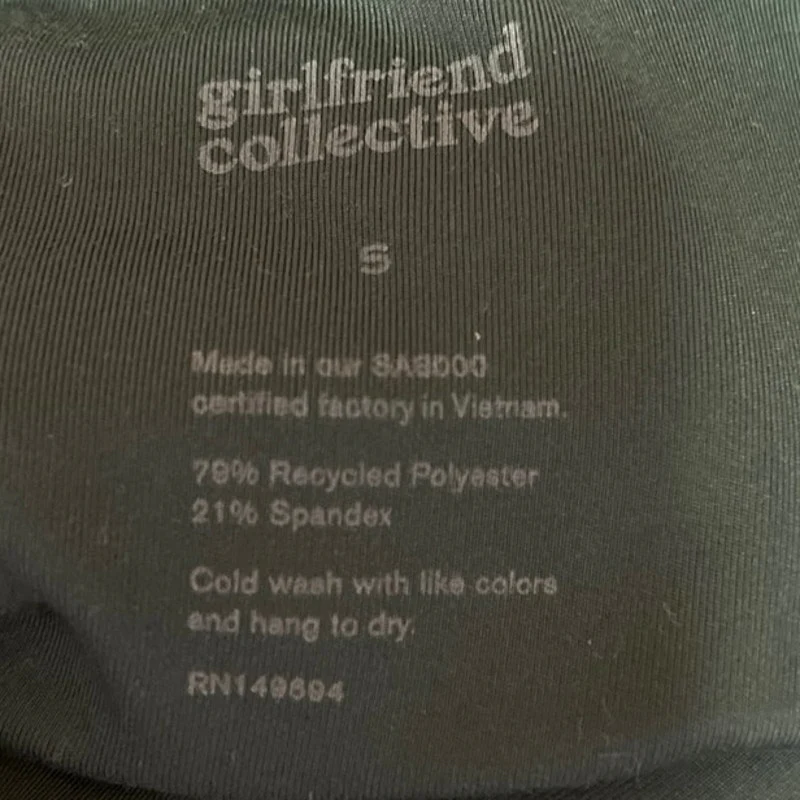 Girlfriend Collective Women's High Rise Pull On Activewear Capri Leggings Size S - Image 5