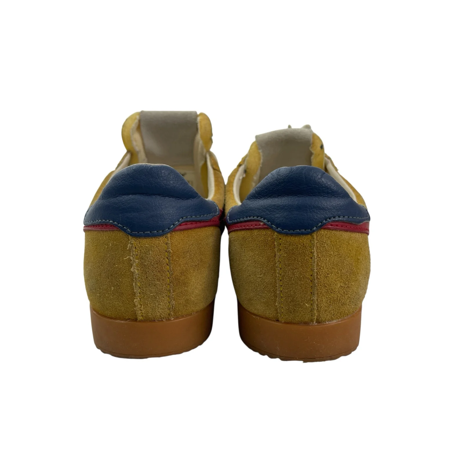 Gola Elan Women's Yellow Suede Lace Up Low Top Round Toe Sneakers Shoes Size 6 - Image 3