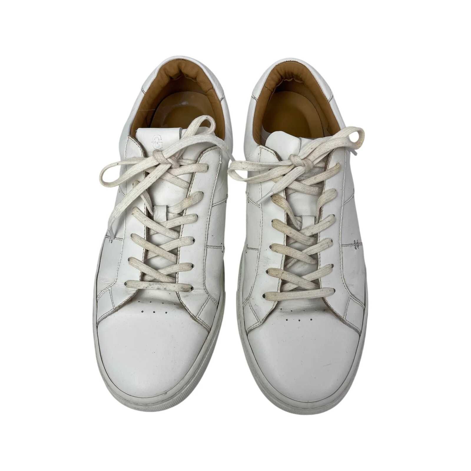 Greats Royale 2.0 Women's White Low Top Round Toe Lace Up Sneakers Shoes Sz 10.5 - Image 2