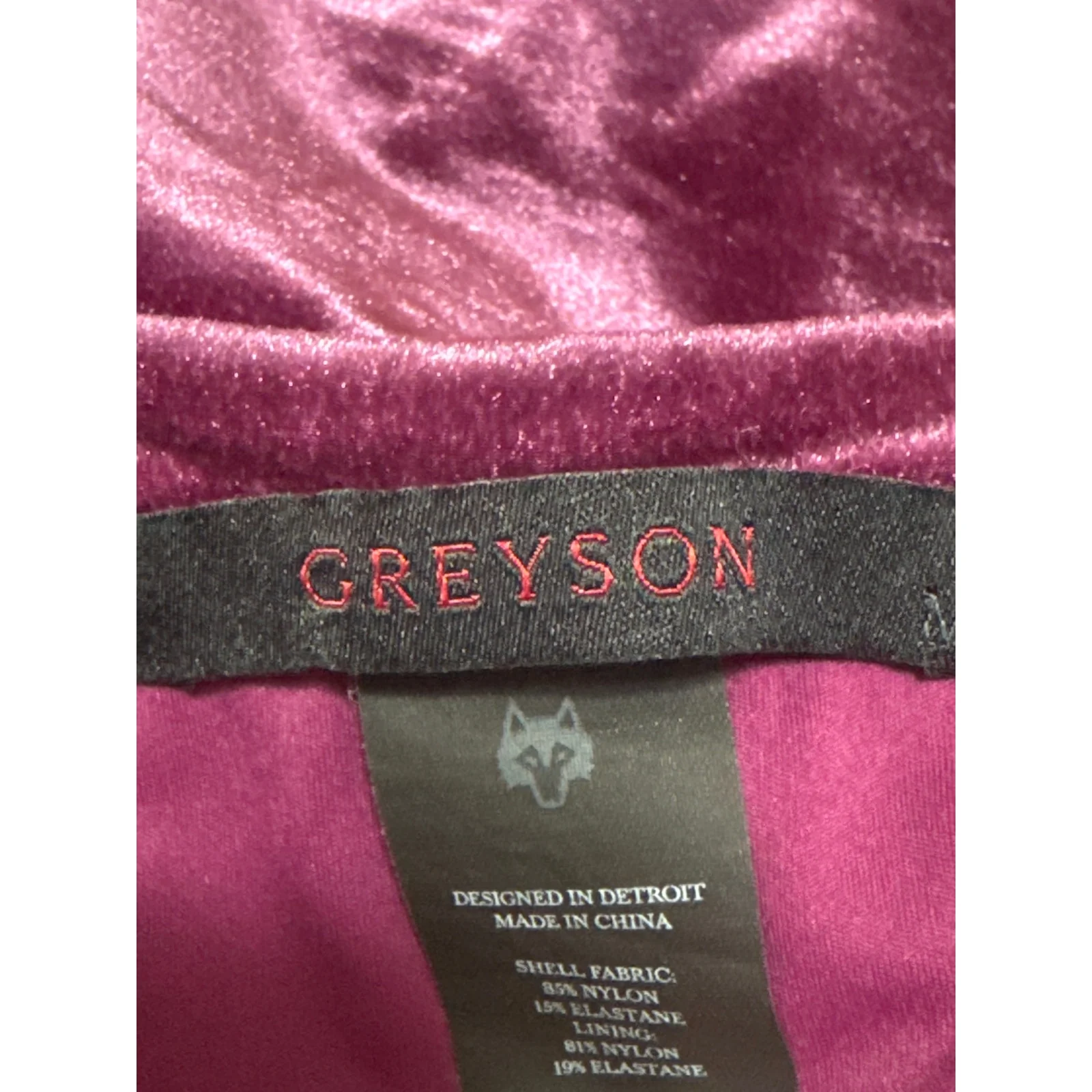 Greyson Elara Velvet Velour Tank Top Leggings Yoga Gym Athletic Activewear Set M - Image 5