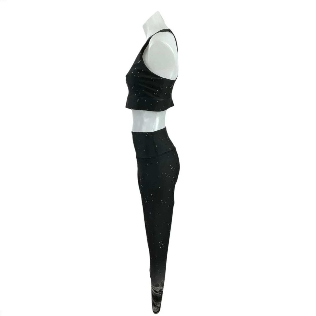 Greyson Luna Ghost Dancer Yoga Gym Athletic Sports Bra Leggings Activewear Set M - Image 2
