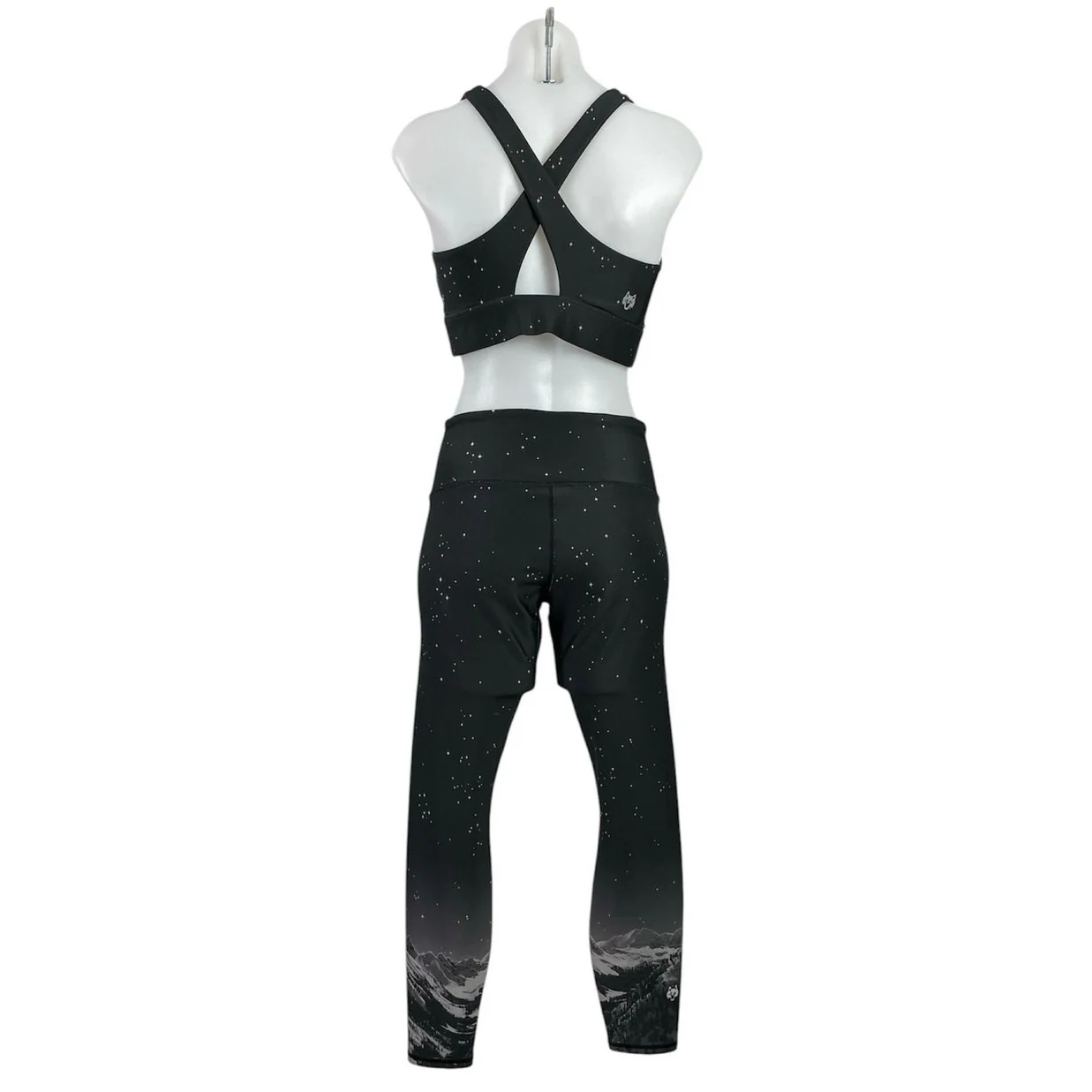 Greyson Luna Ghost Dancer Yoga Gym Athletic Sports Bra Leggings Activewear Set M - Image 3
