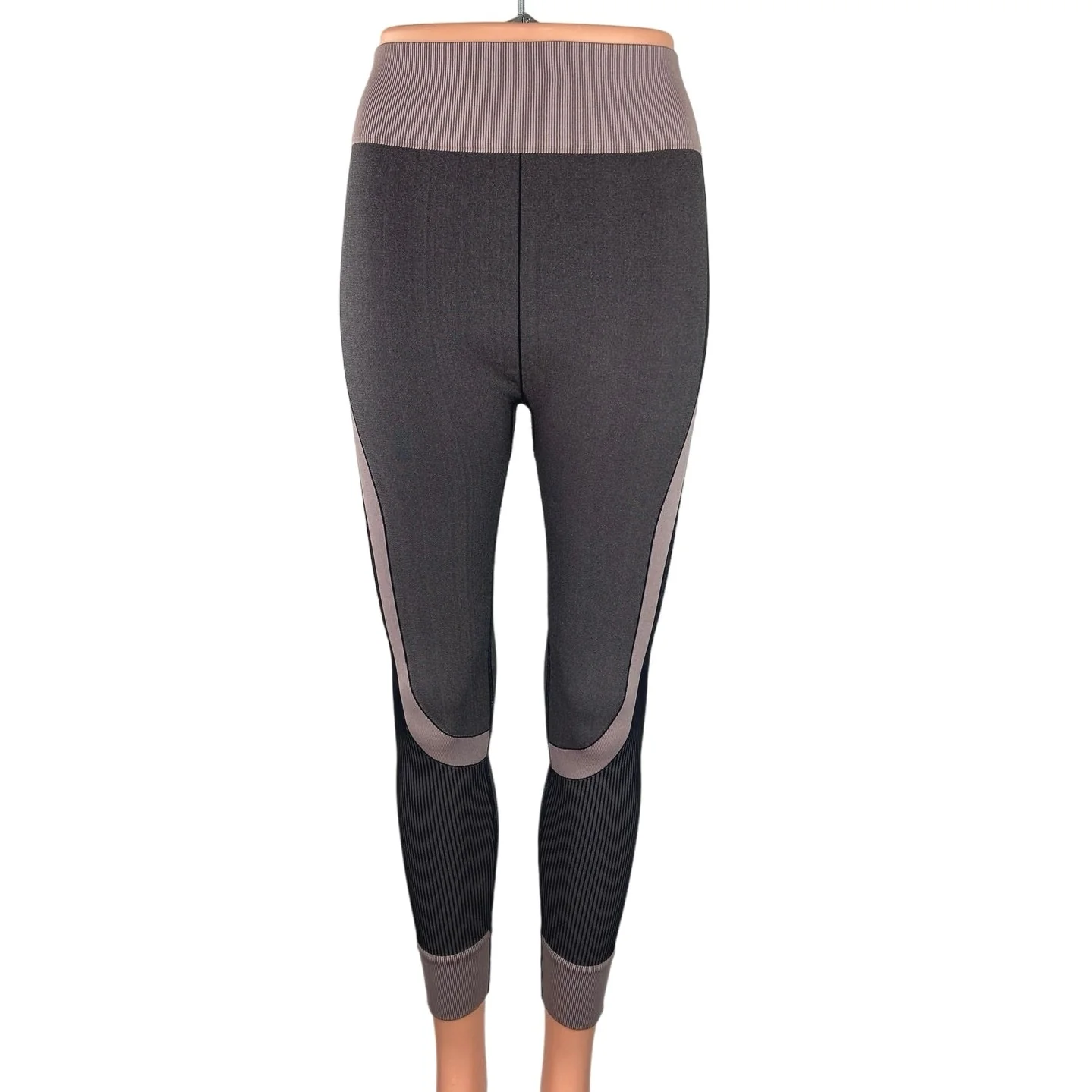 GSTQ Multicolor High Waist Stretch Activewear Fitness Gym Tight Leggings Sz M/L