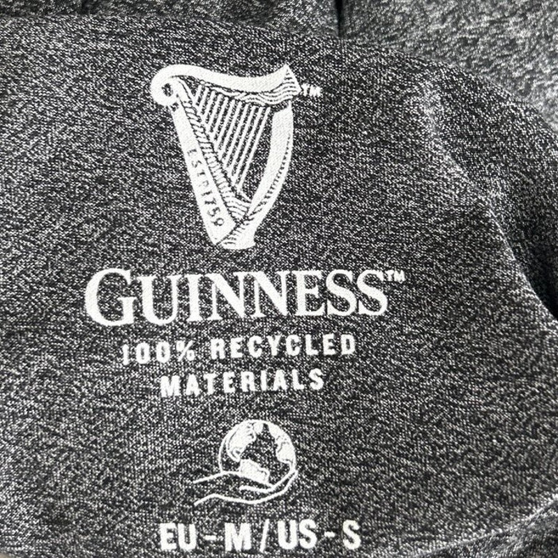 Guinness Men's Gray Made In Dublin Ireland Graphic Beer Logo Tee T-Shirt Top S - Image 3