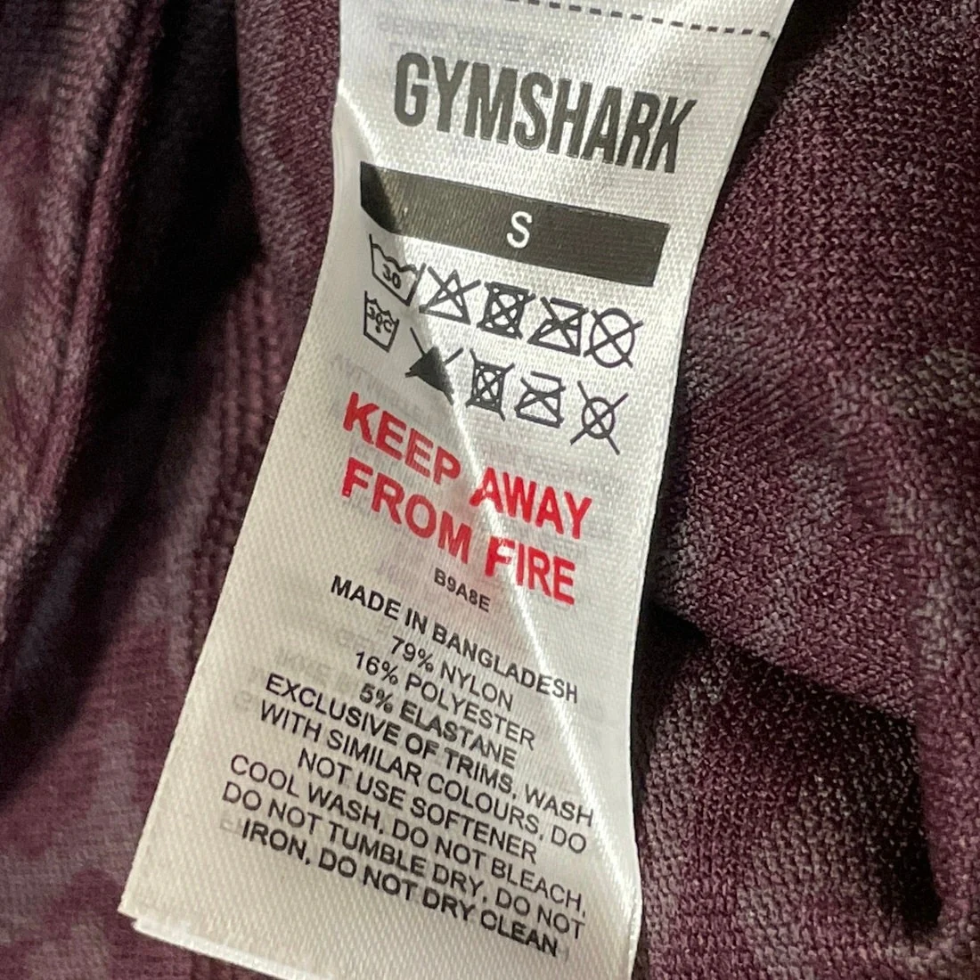 Gymshark Adapt Animal X Whitney Brown Seamless Twist Front Sports Bra Tank Top S - Image 5