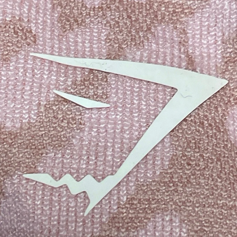 Gymshark Adapt Safari Pink Animal Print Seamless Sports Bra Bralette Tank Top S - Image 4