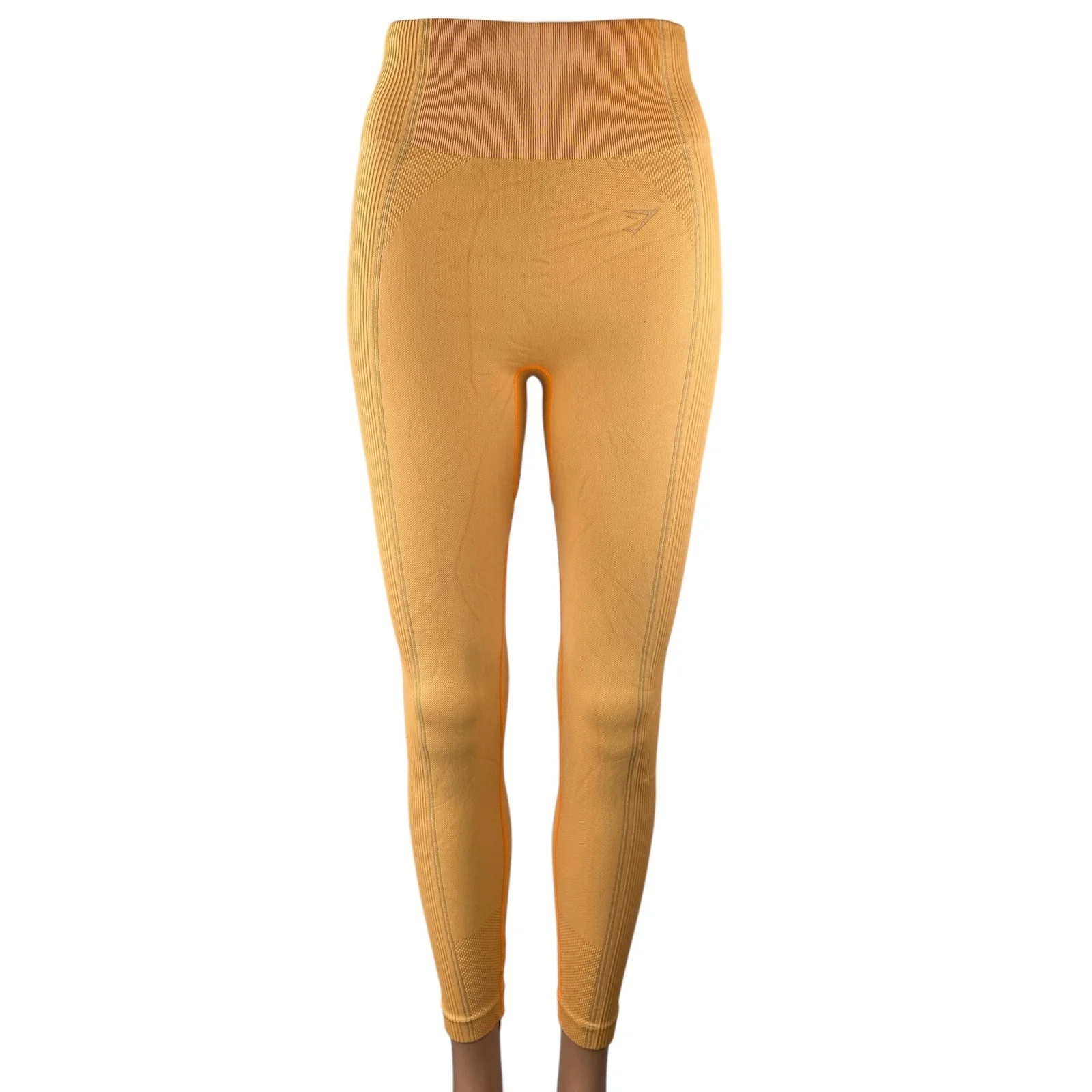 Gymshark Beige High Waist Skinny Yoga Gym Athletic Activewear Leggings Pants S