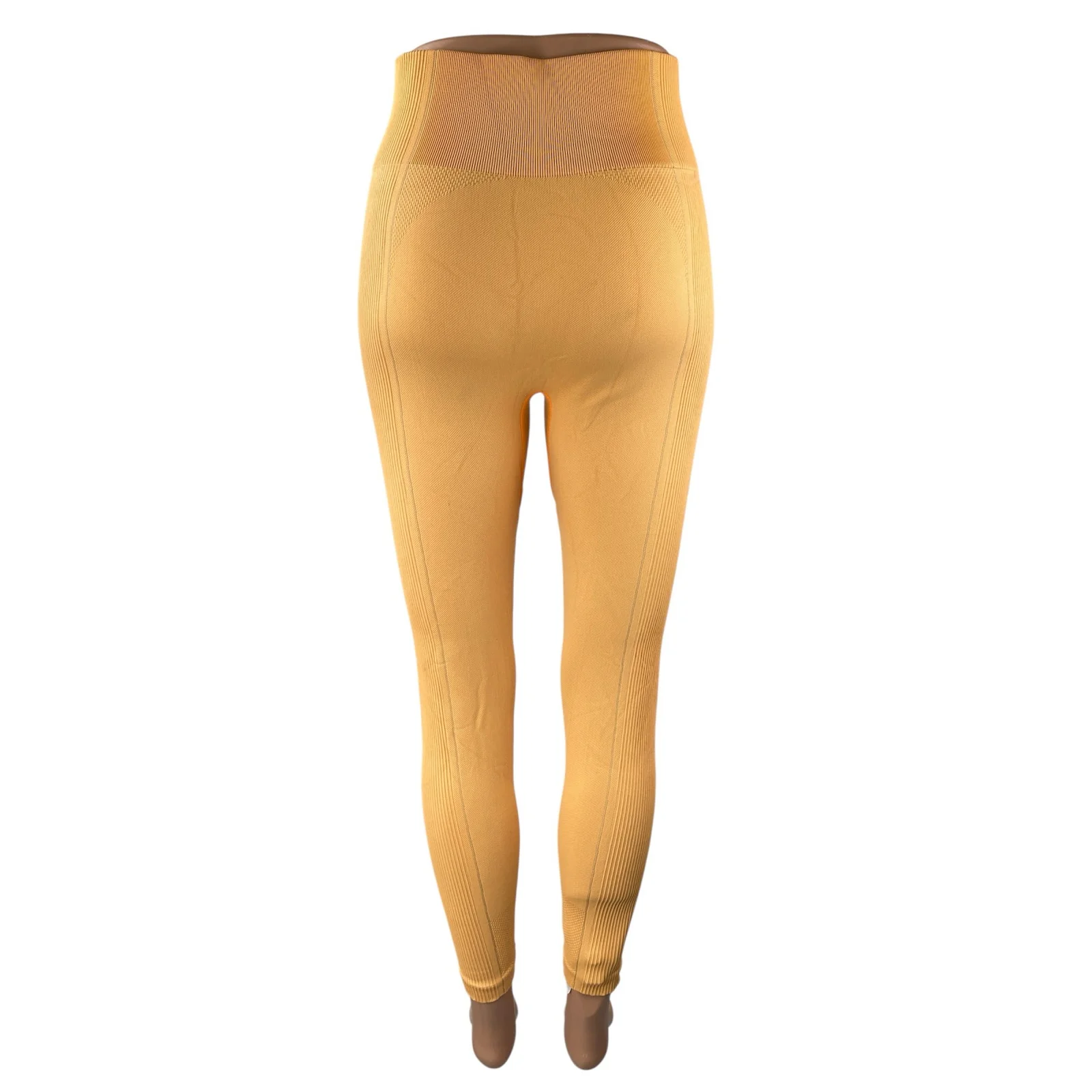 Gymshark Beige High Waist Skinny Yoga Gym Athletic Activewear Leggings Pants S - Image 4