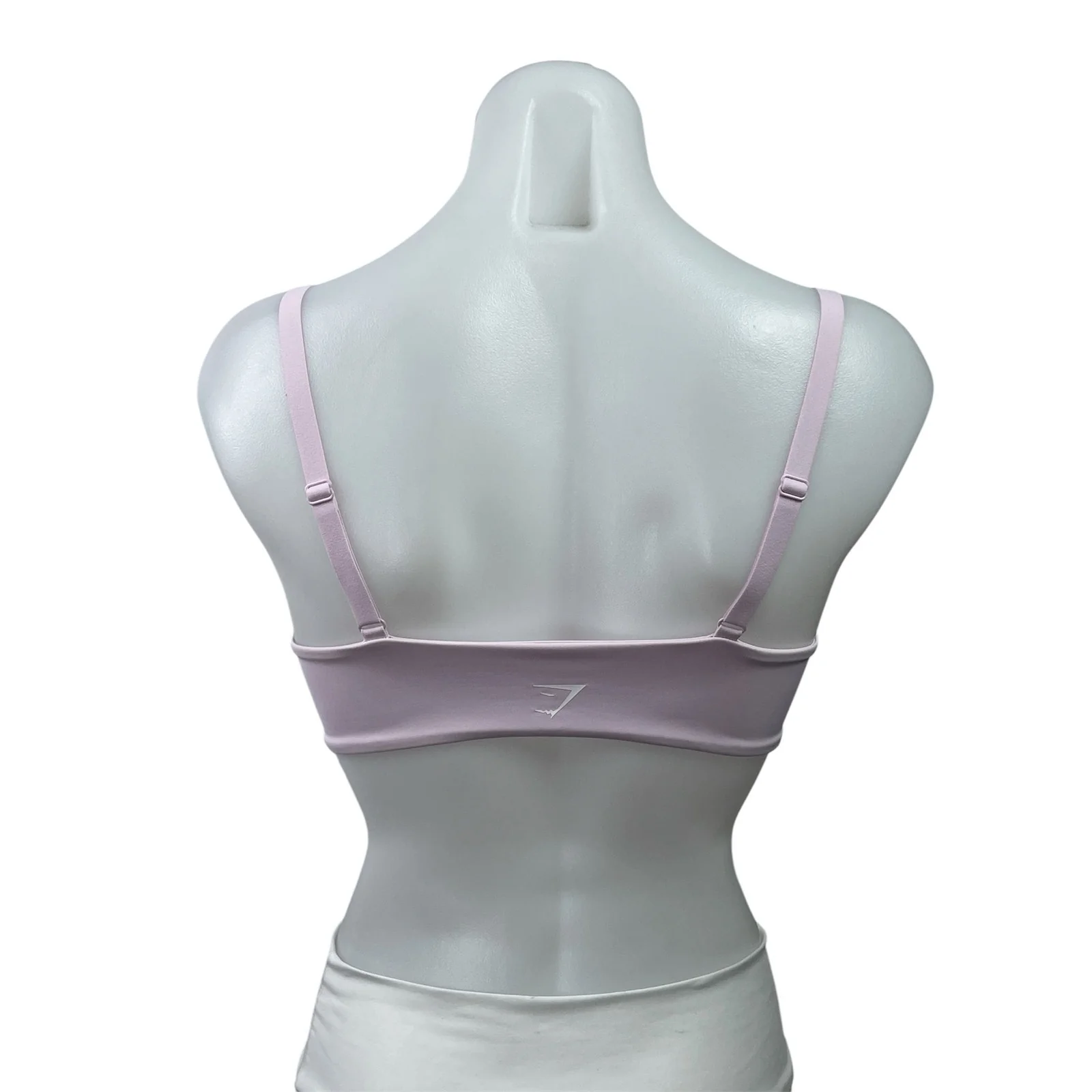 Gymshark Elevate Pink Twist Front Workout Gym Activewear Bra Bralette Crop Top S - Image 3