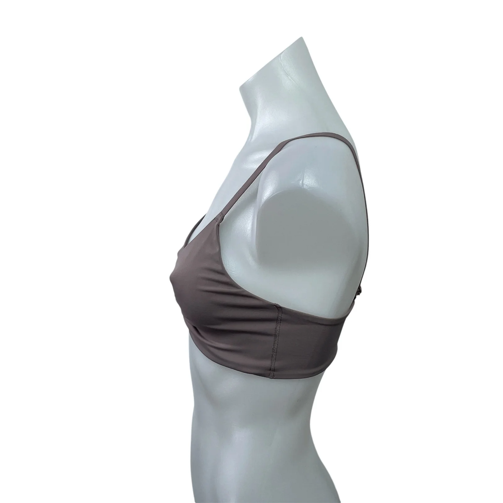 Gymshark Elevate Twist Front Green & Tan Bundle Lot of 2 Sports Bra Tank Top S - Image 6