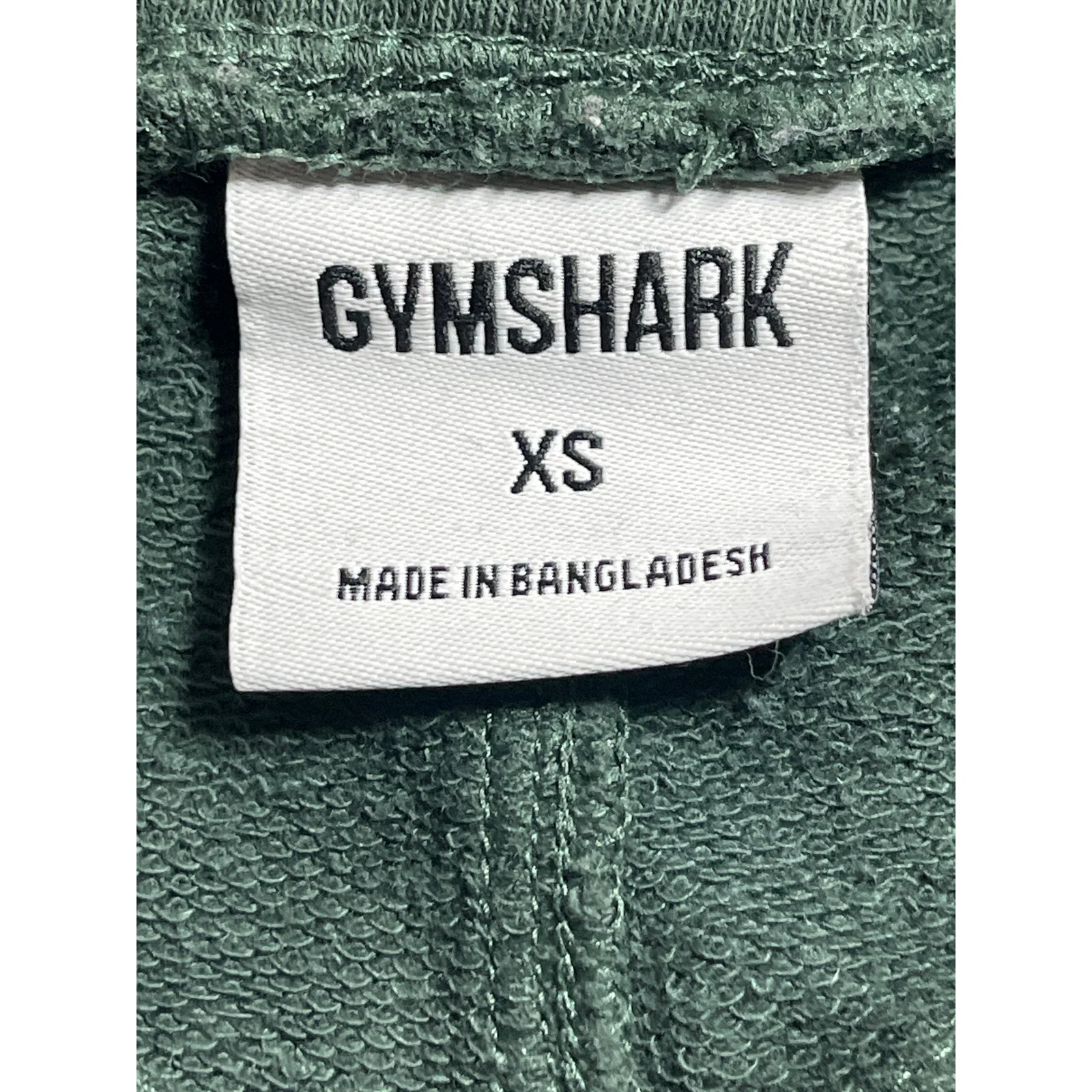 Gymshark Legacy Graphic Women's Green Yoga Workout Athletic Activewear Shorts XS - Image 4