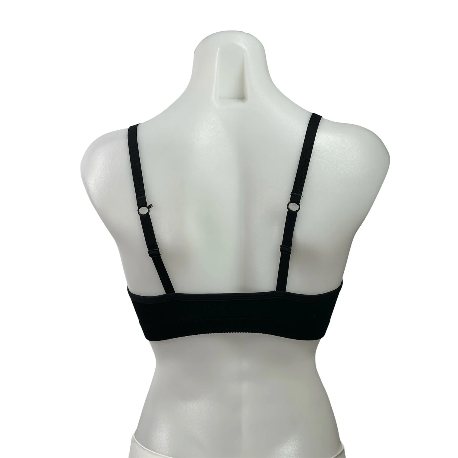 Gymshark Lift Seamless Black Activewear Workout Yoga Sports Bra Crop Tank Top S - Image 3