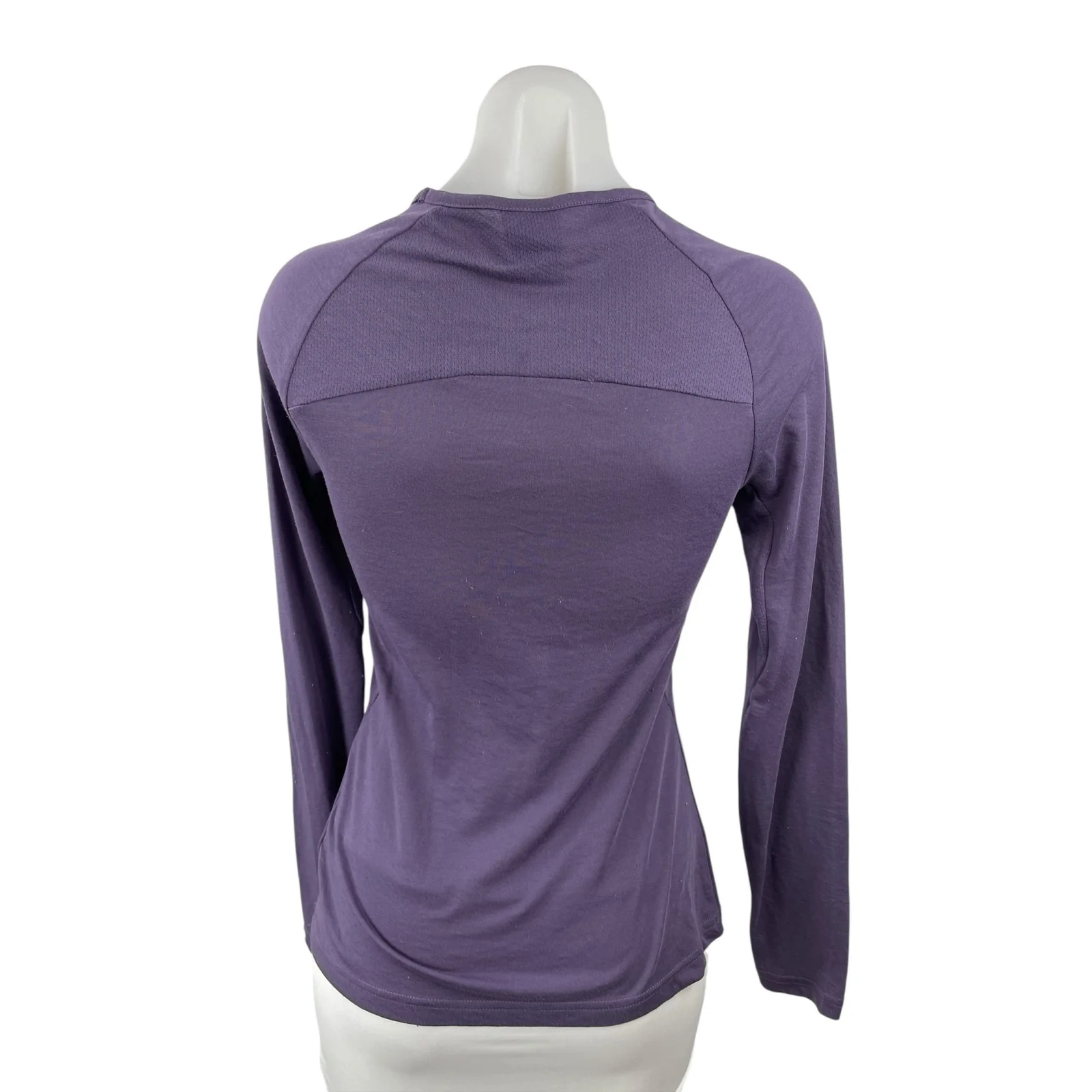 Gymshark Training Purple Long Sleeve Slim Yoga Athletic Activewear Shirt Top S - Image 4