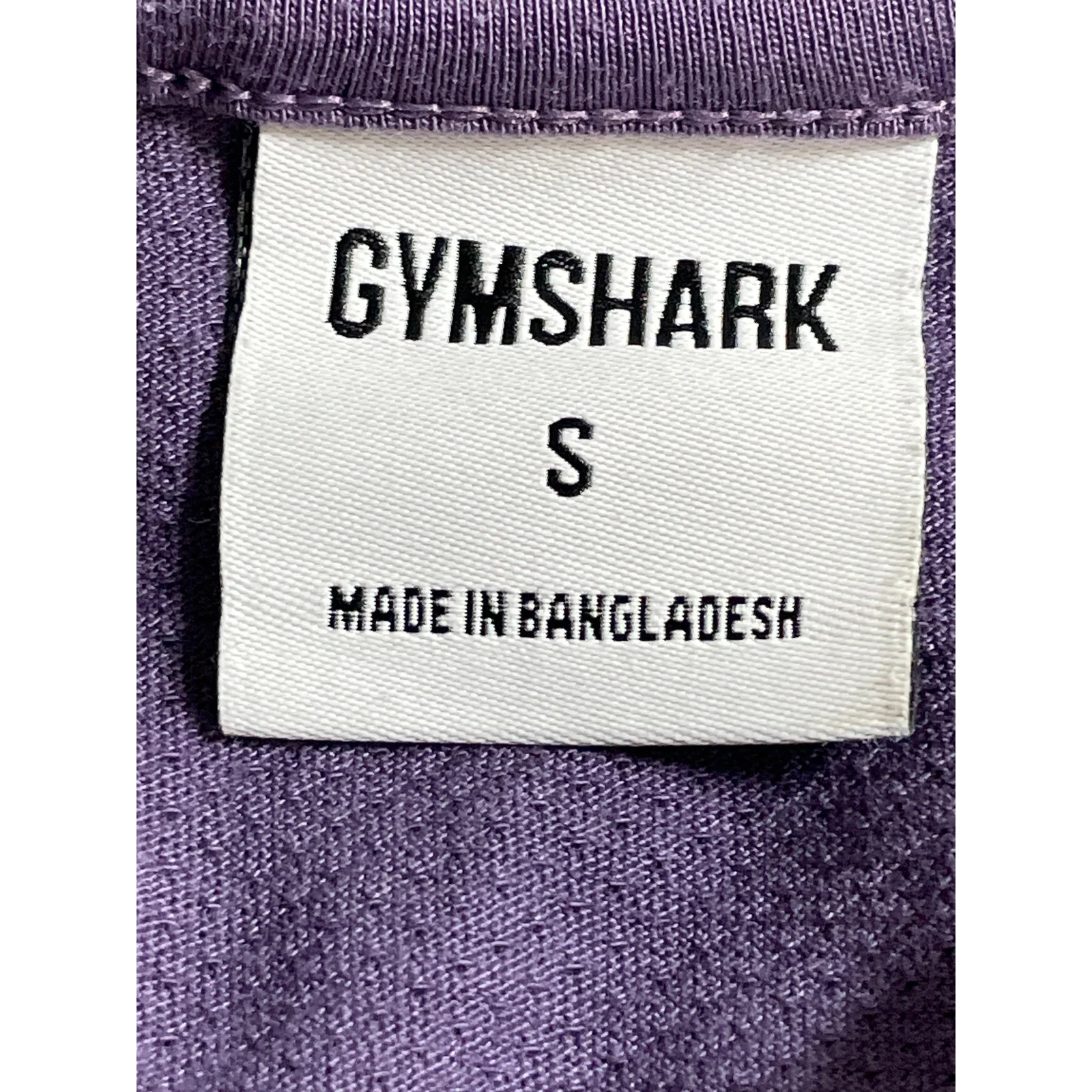 Gymshark Training Purple Long Sleeve Slim Yoga Athletic Activewear Shirt Top S - Image 5