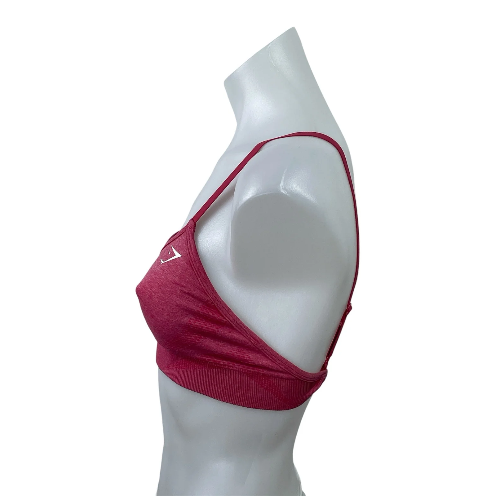 Gymshark Vital Pink & Green Workout Active Bundle Lot of 2 Sports Bra Tank Top S - Image 3