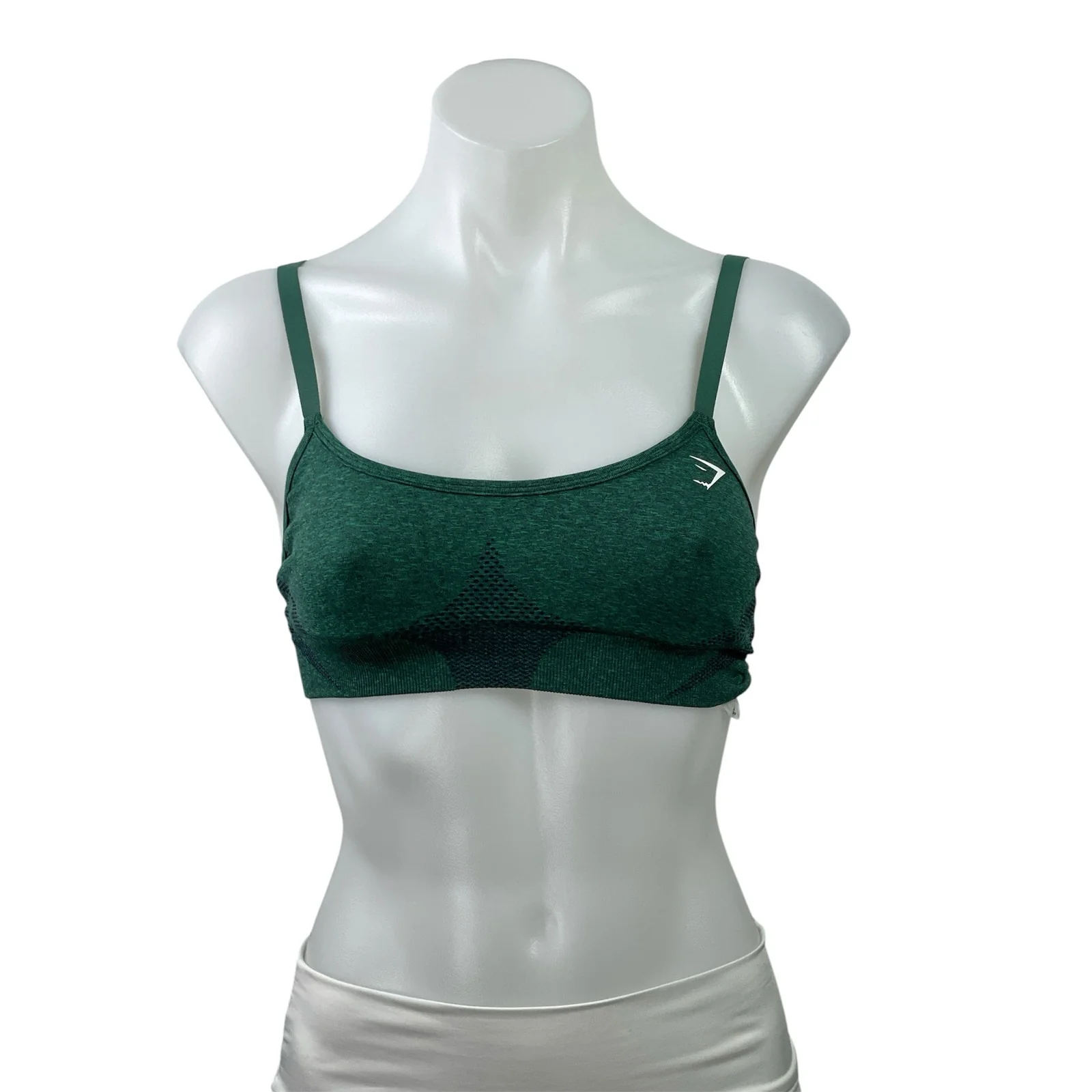Gymshark Vital Pink & Green Workout Active Bundle Lot of 2 Sports Bra Tank Top S - Image 5