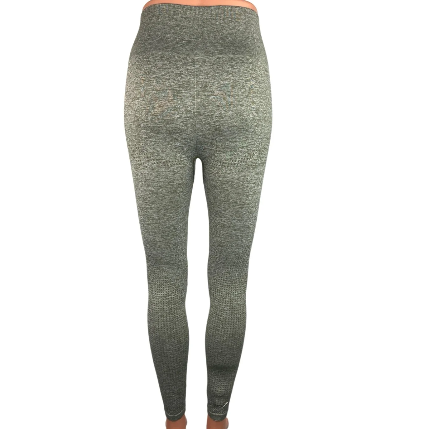 Gymshark Vital Seamless Gray Mid Rise Activewear Fitness Yoga Tight Leggings XS - Image 3