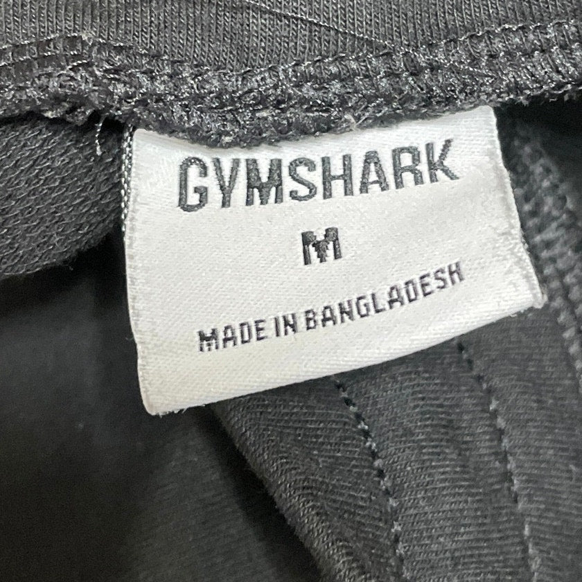 Gymshark Women's Black Elastic High Waist Tapered Trousers Jogger Pants Size M - Image 5