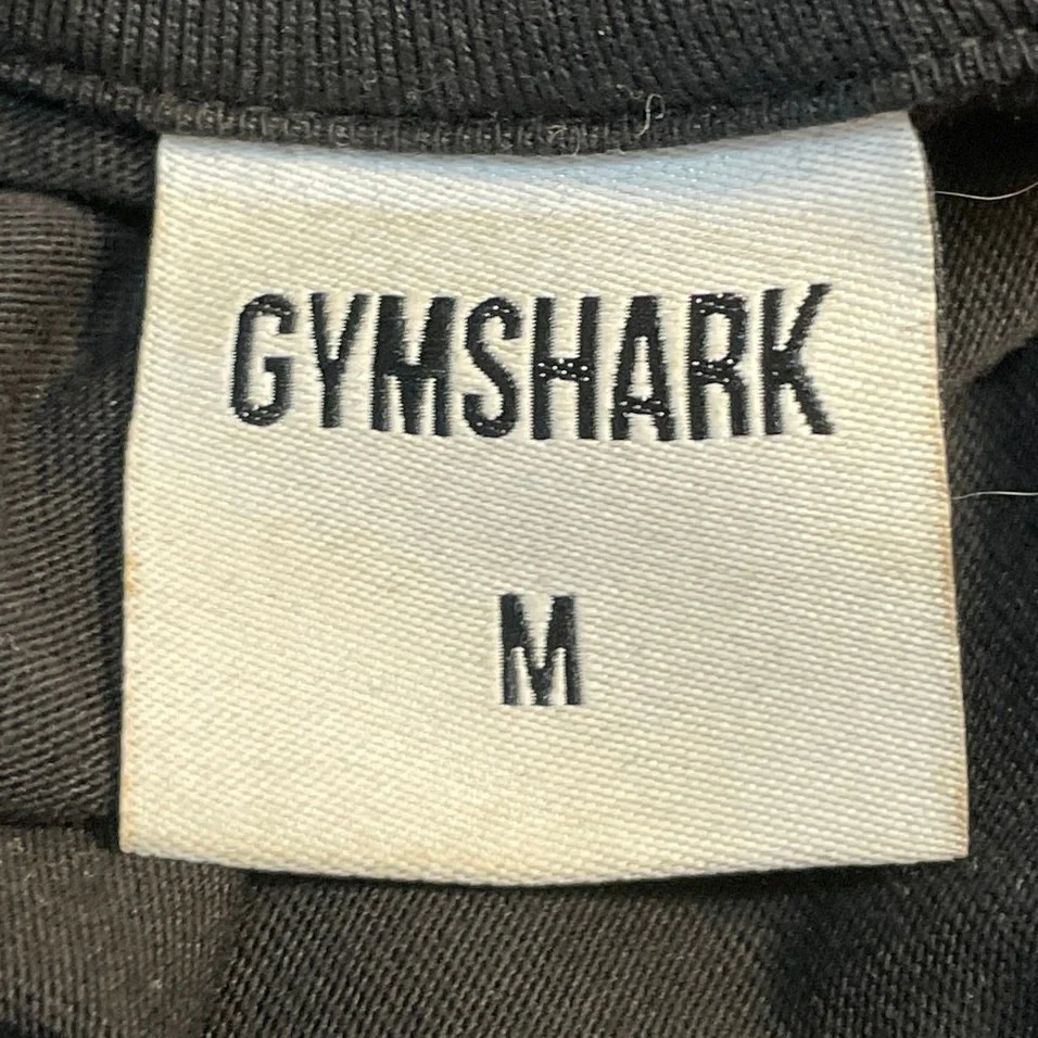 Gymshark Women's Black Strength Dept Long Sleeve Crewneck Sweatshirt Top Size M - Image 4