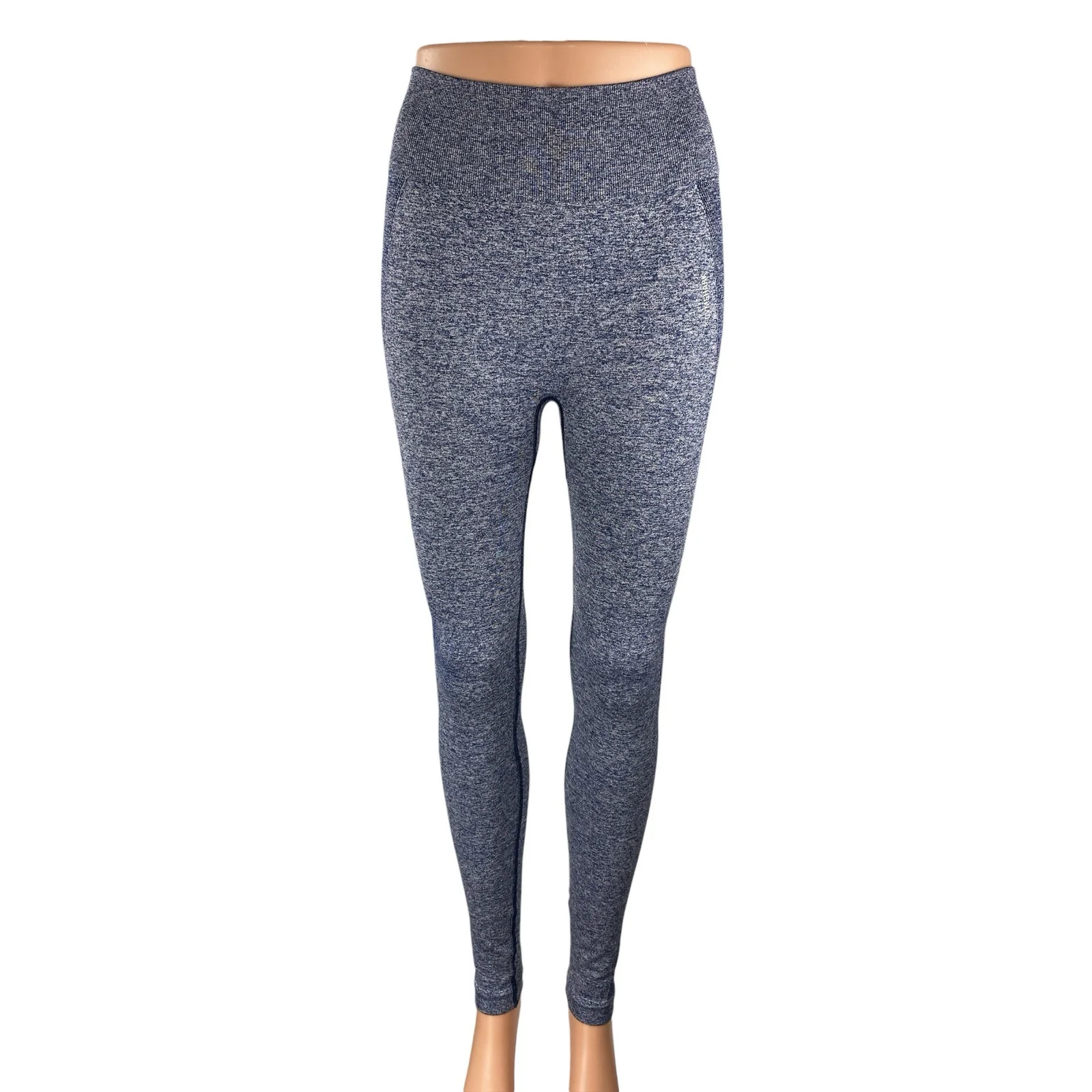 Gymshark Women's Gray High Rise Skinny Yoga Athletic Activewear Leggings Pants S