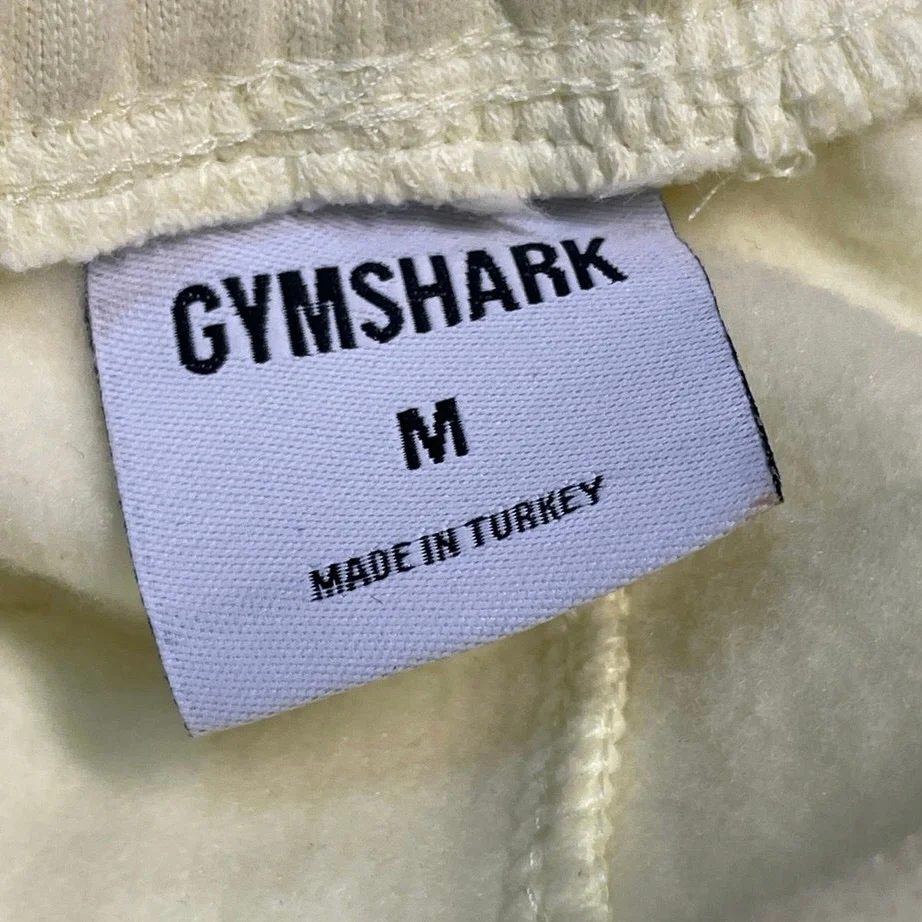 Gymshark Women's Yellow Activewear Hoodie Hooded & Jogger Lounge Pant Sets Sz M - Image 4
