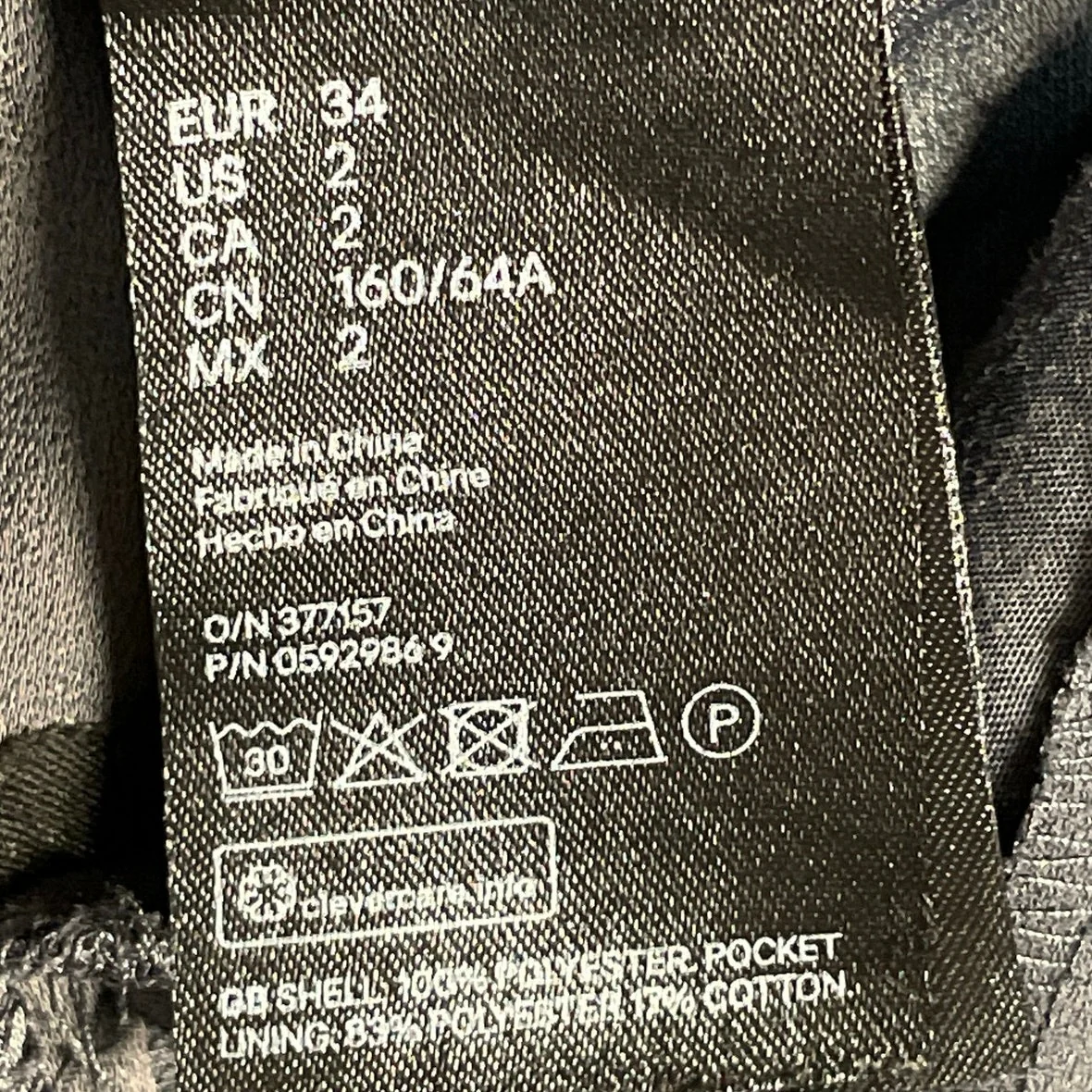 H&M Women's Gray Pleated High Waisted Tie Belt Cropped Paperbag Trouser Pants 2 - Image 4