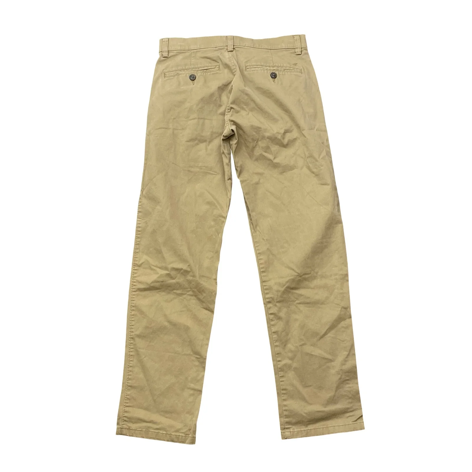 Haggar H26 Men's Beige Khaki Tan Straight Leg Chino Trousers Pants Size 28x30 - Image 2