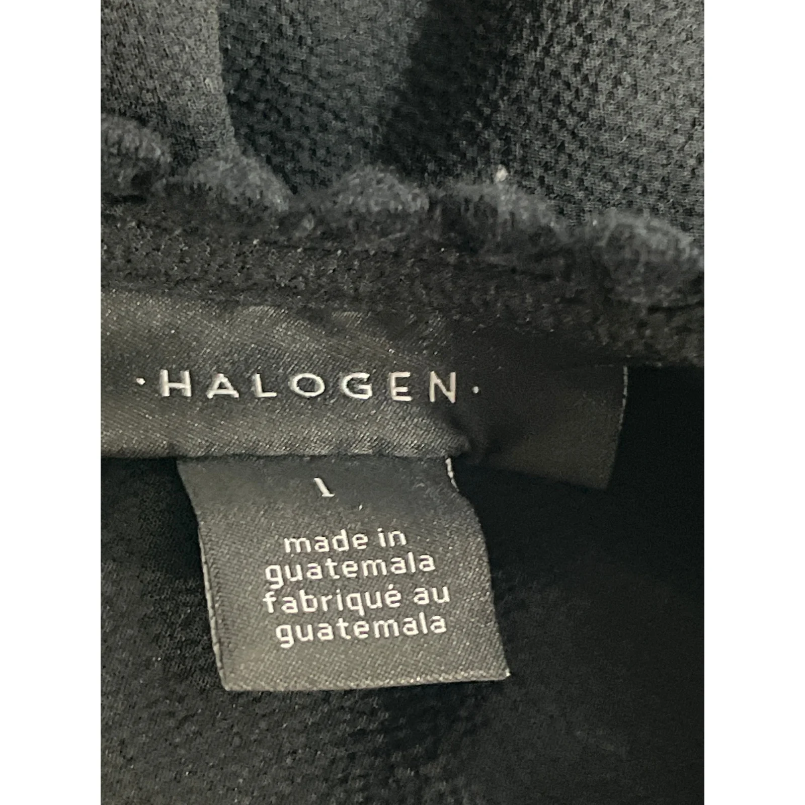 Halogen Women's Black Floral Lace Crochet Pompom Sleeveless Blouse Top Size 1 - Image 5