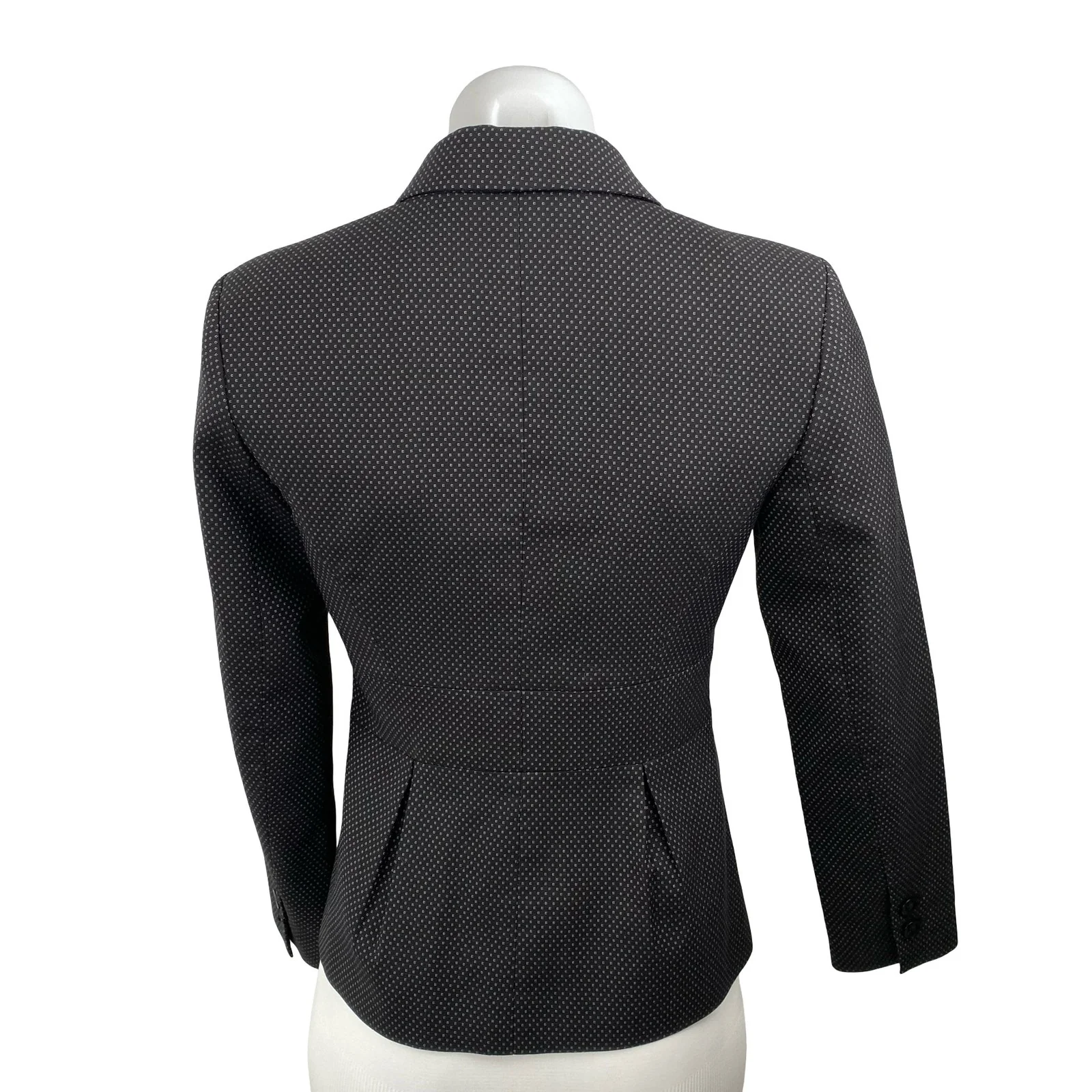 Halogen Women's Notched Collar Long Sleeve Single Breasted Blazer Coat Jacket 0P - Image 4