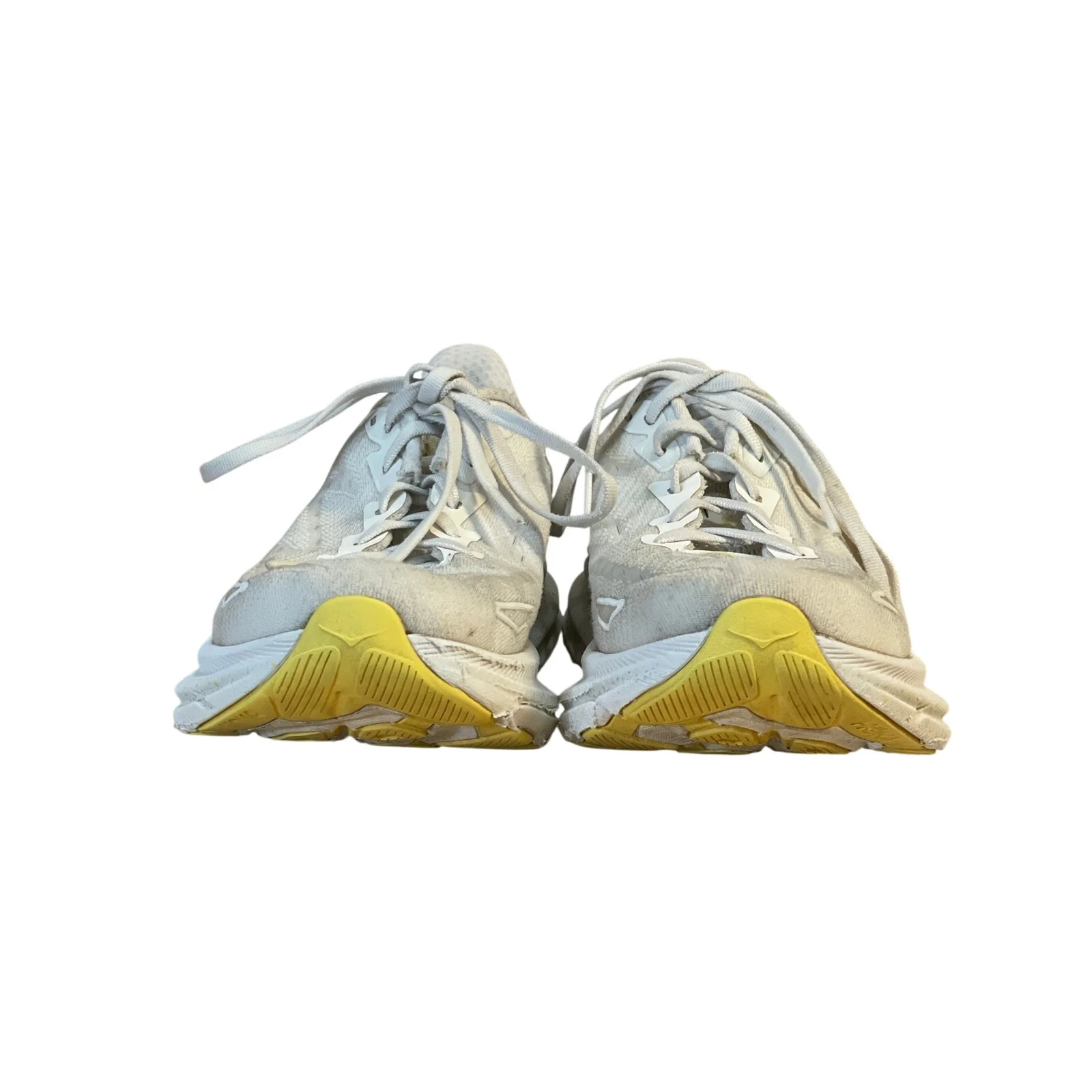 Hoka One One Clifton 9 Women's White Cosmic Gray Athletic Running Shoes 7.5B - Image 2