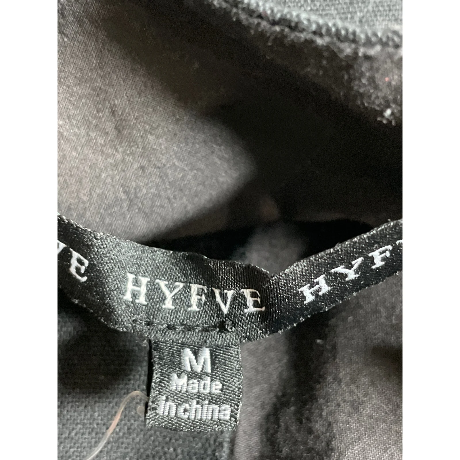 Hyfve Womens Black Linen Sleeveless Button Down Tie Waist A Line Midi Dress Sz M - Image 6