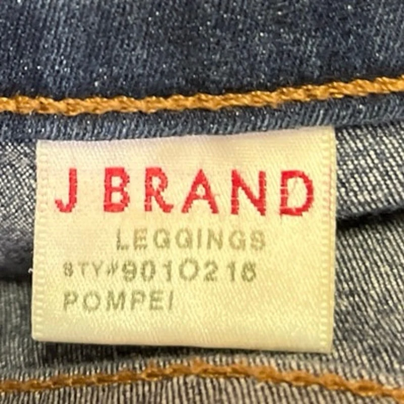 J. Brand Pompei Women Blue Stretch Leggings Skinny Jeggings Denim Jeans Size 30 - Image 5