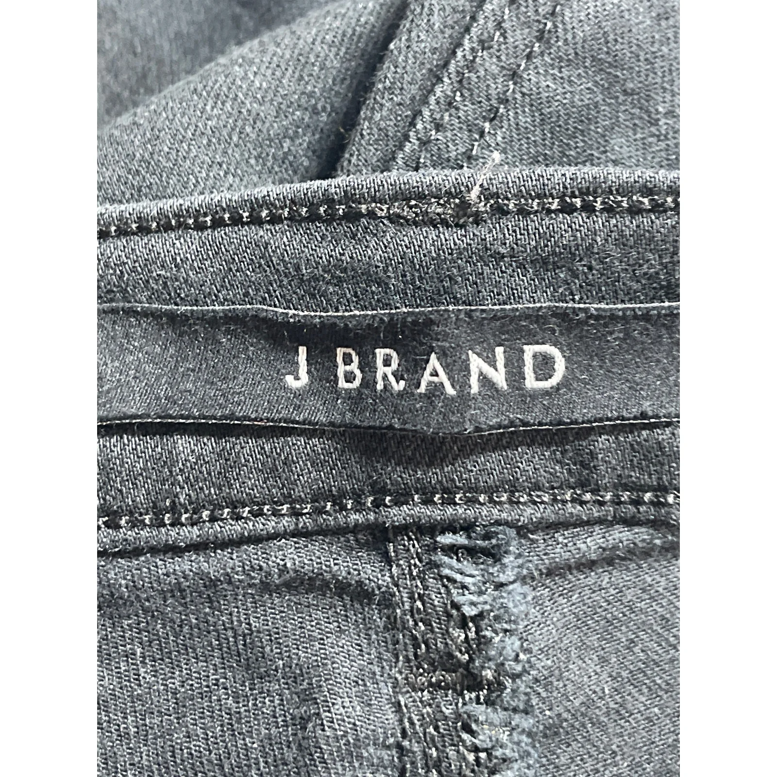 J Brand Women's Black Low Rise Slim Fit Stretch Skinny Leg Denim Jeans Pants 25 - Image 3