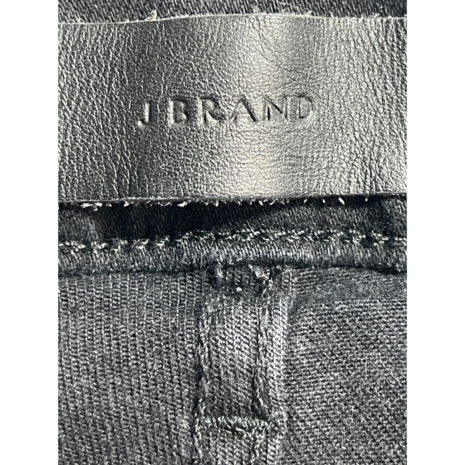 J Brand Women's Black Mid Waist Slim Fit Skinny Leg Denim Jeans Pants Size 30 - Image 4