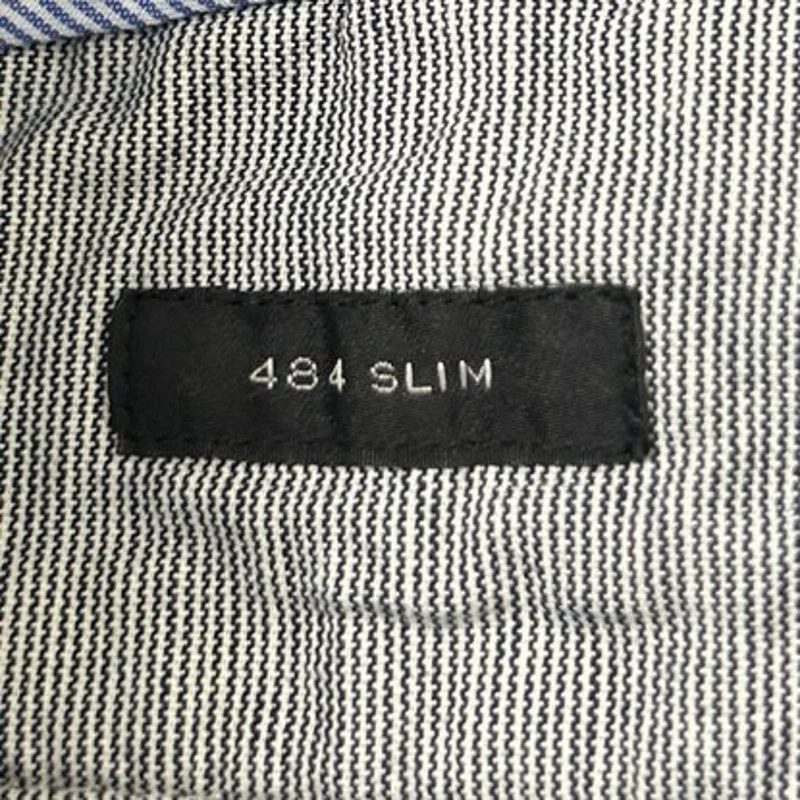 J.Crew 484 Slim Men's Tan Khaki High Waist Straight Leg Trousers Chino Pants 33 - Image 5
