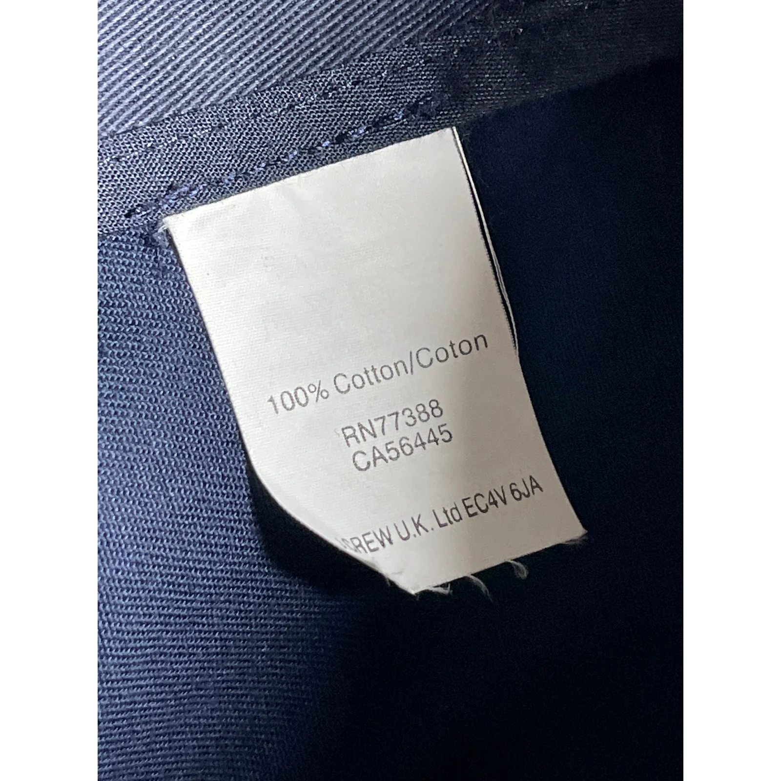 J.Crew Downtown Blue Long Sleeve Boyfriend Military Utility Field Coat Jacket XS - Image 7