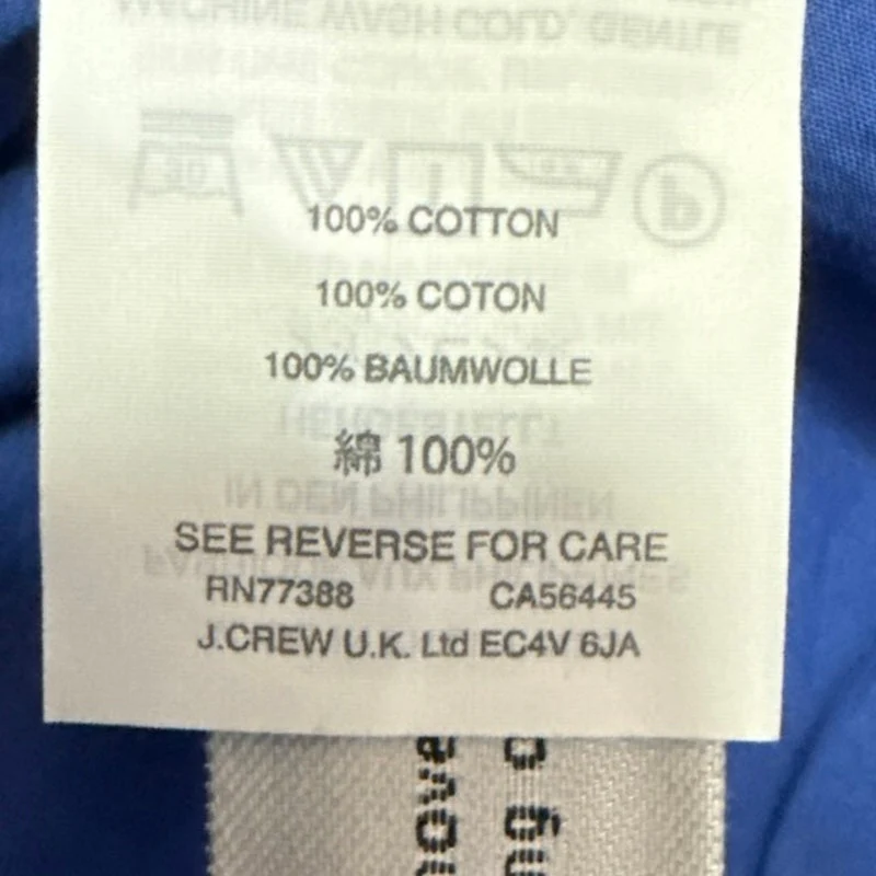 J.Crew Dress Blue Sleeveless Halter V-Neck Poplin Flutter Hem Mini Shift Dress 2 - Image 4