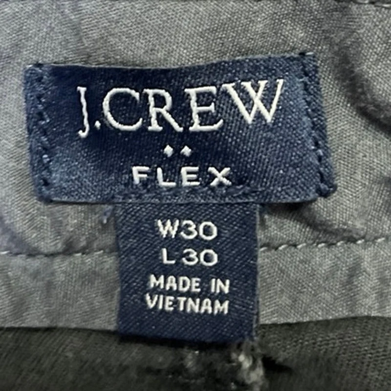 J.Crew Flex Men's Black Slim Fit Straight Stretch Casual Denim Jeans Size 30x30 - Image 4