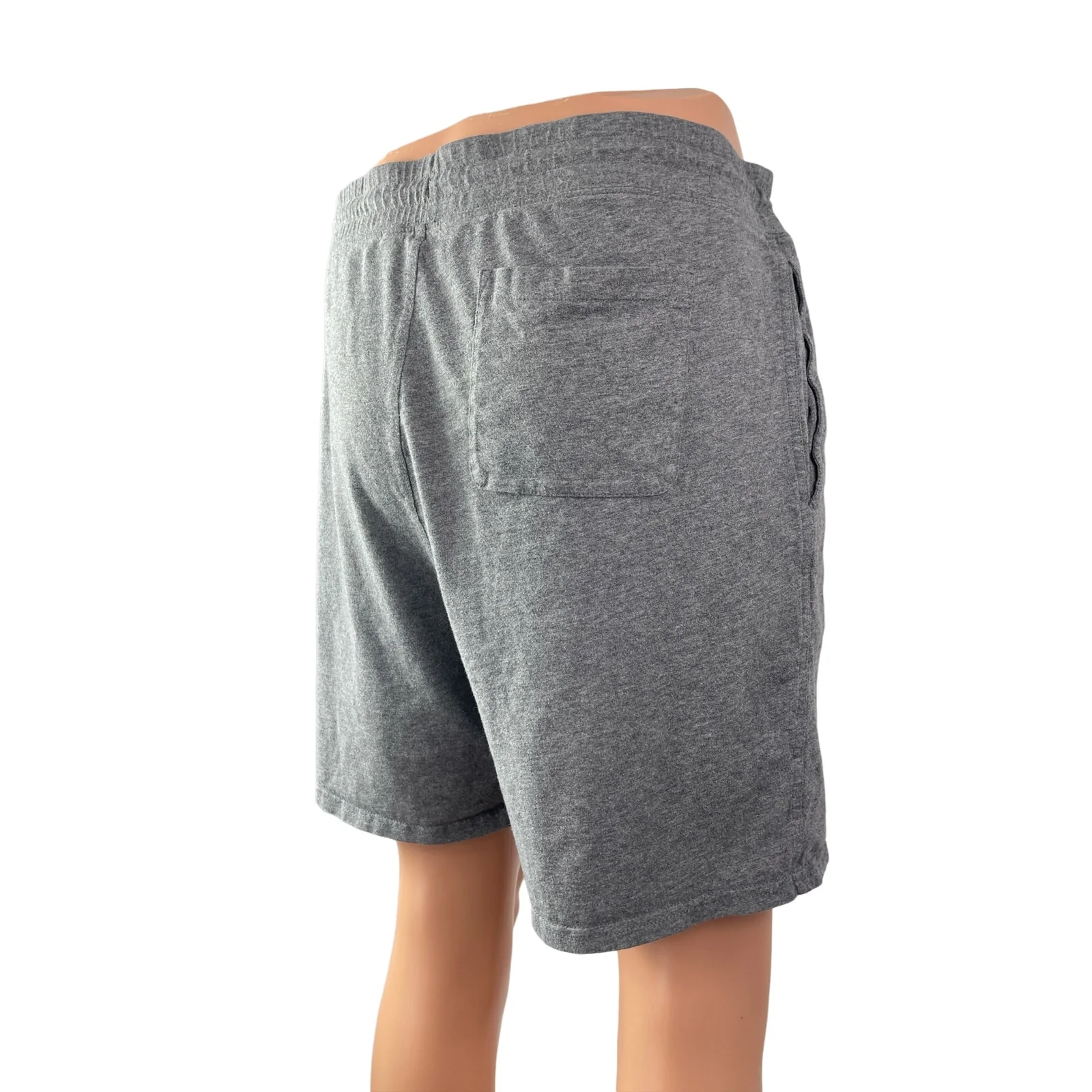 J.Crew Men's Gray High Rise Yoga Sports Athletic Activewear Sweat Shorts Sz M/L - Image 4