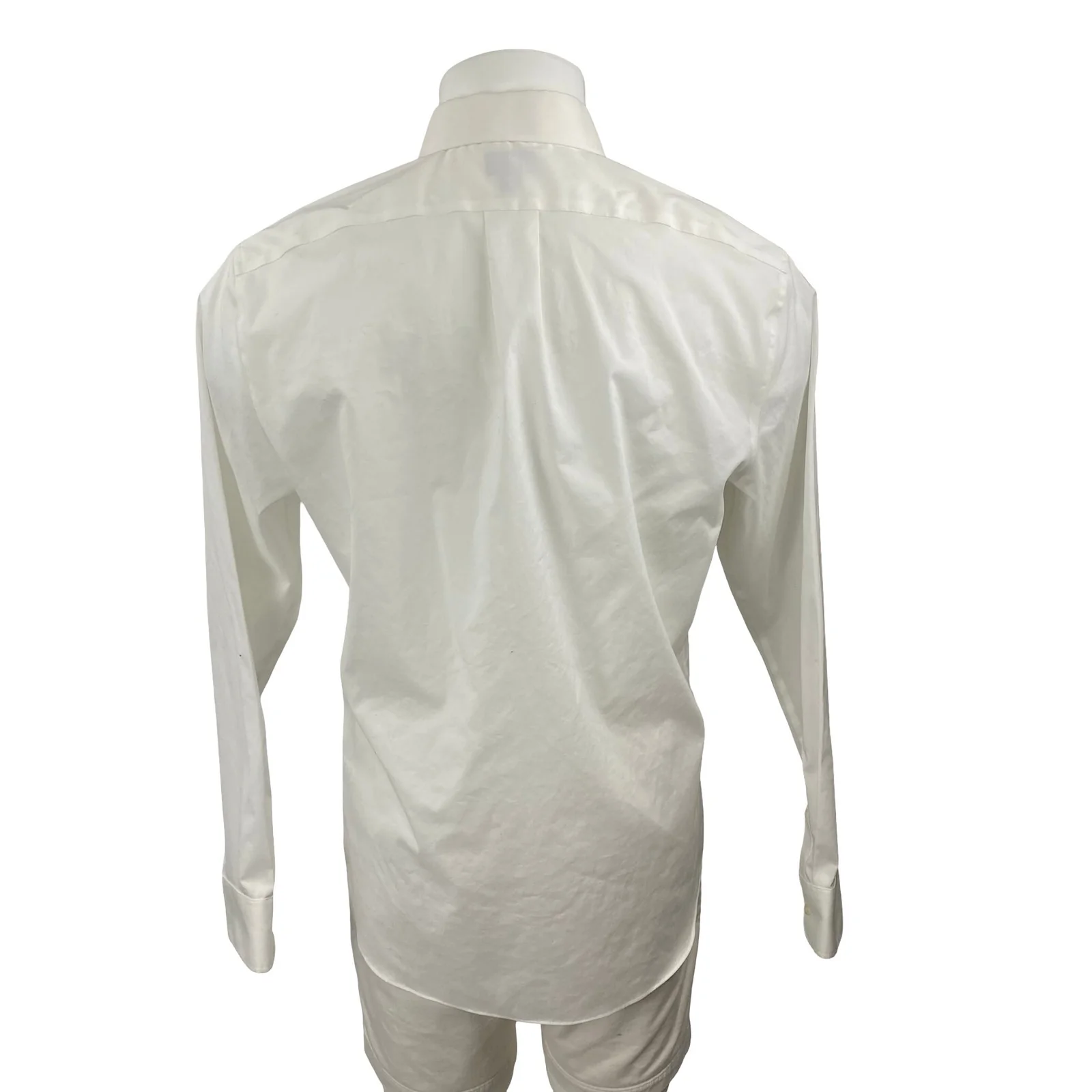 J.Crew Men's White Slim Fit Pocket Career Long Sleeve Button Down Shirt Top Sz L - Image 4