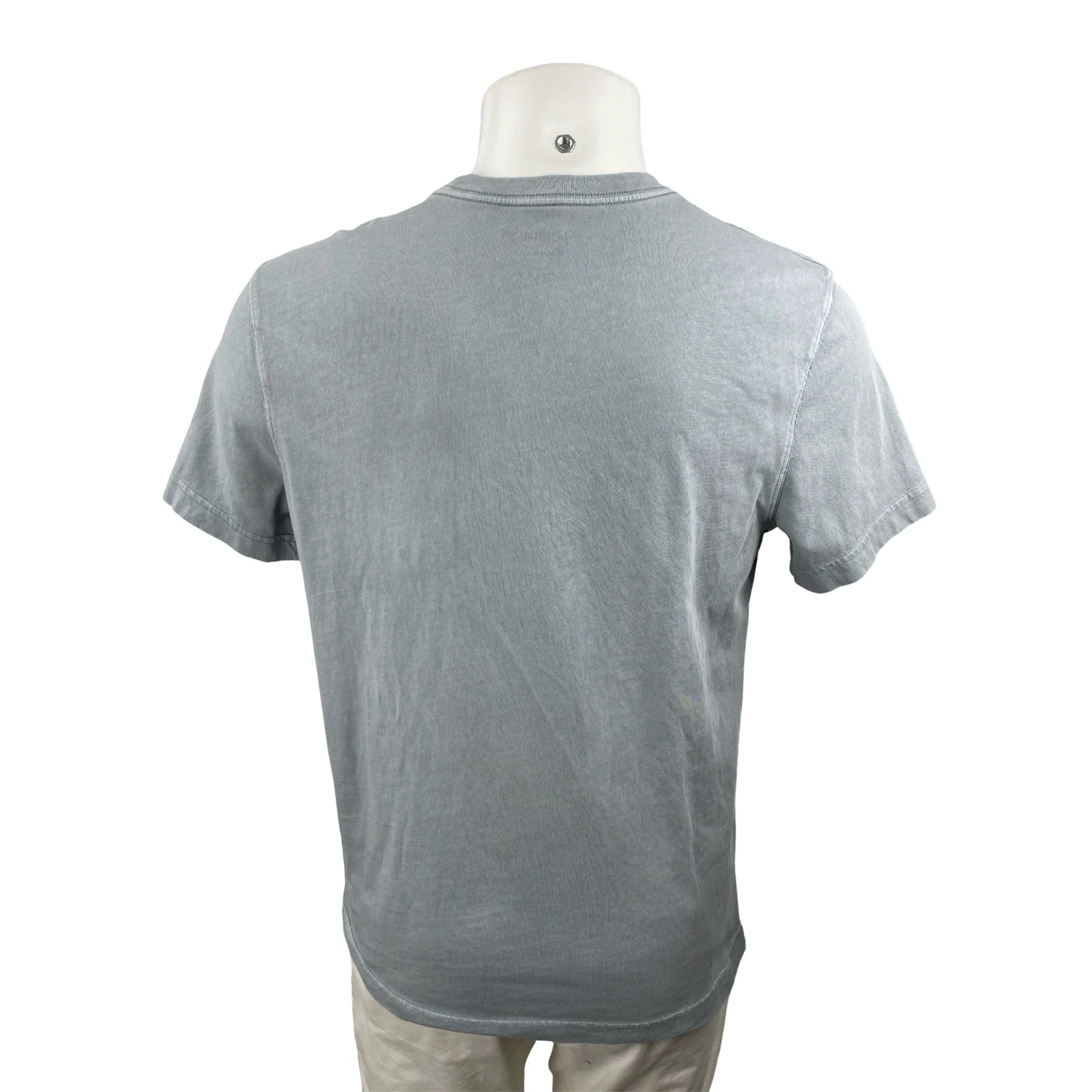 J.Crew Vintage Jersey Men's Blue Pocket Short Sleeve Crewneck T Shirt Tee Top M - Image 4