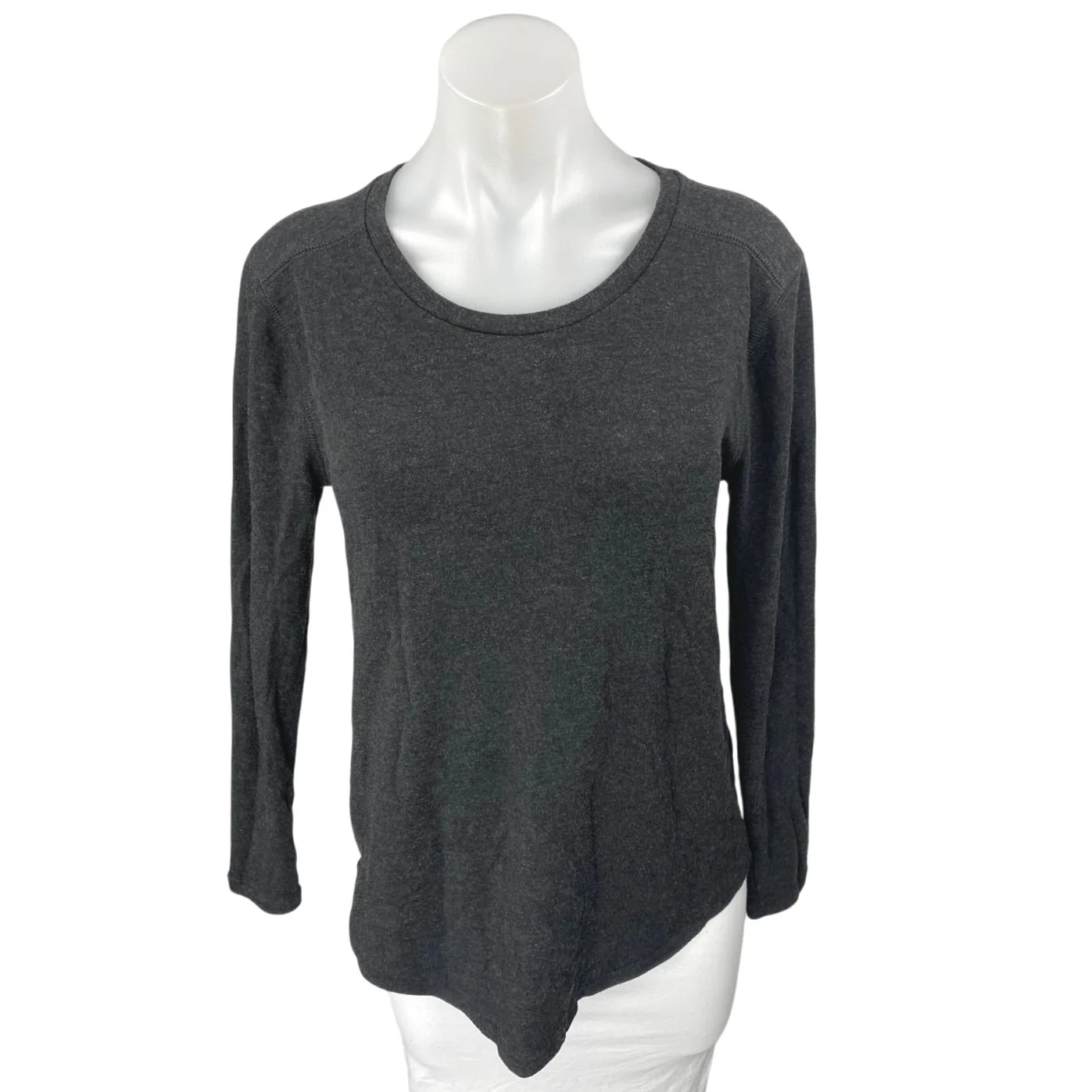 J.Crew Women's Black Crewneck Long Sleeve Pullover Knit Sweatshirt Sweater Top M
