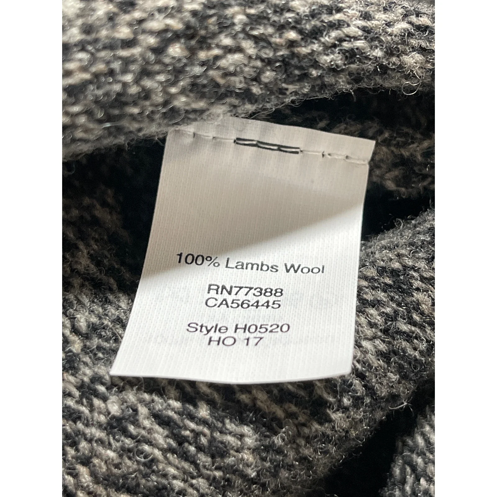 J.Crew Women's Gray 100% Lambswool Crew Neck Long Sleeve Sweater Top Size XL - Image 6