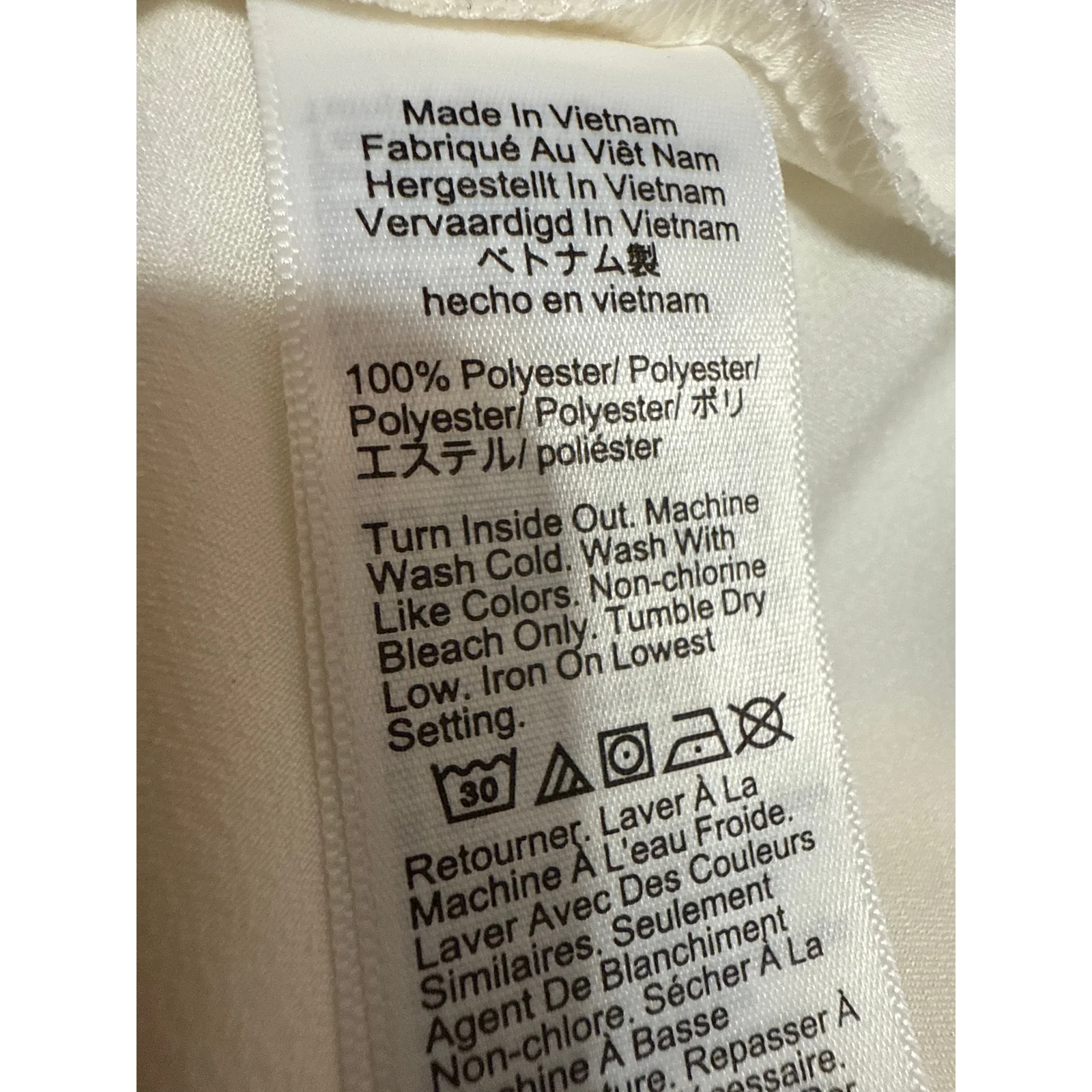J.Crew Women's White Sleeveless Scoop Neck Button Back Blouse Tank Top Size S - Image 4