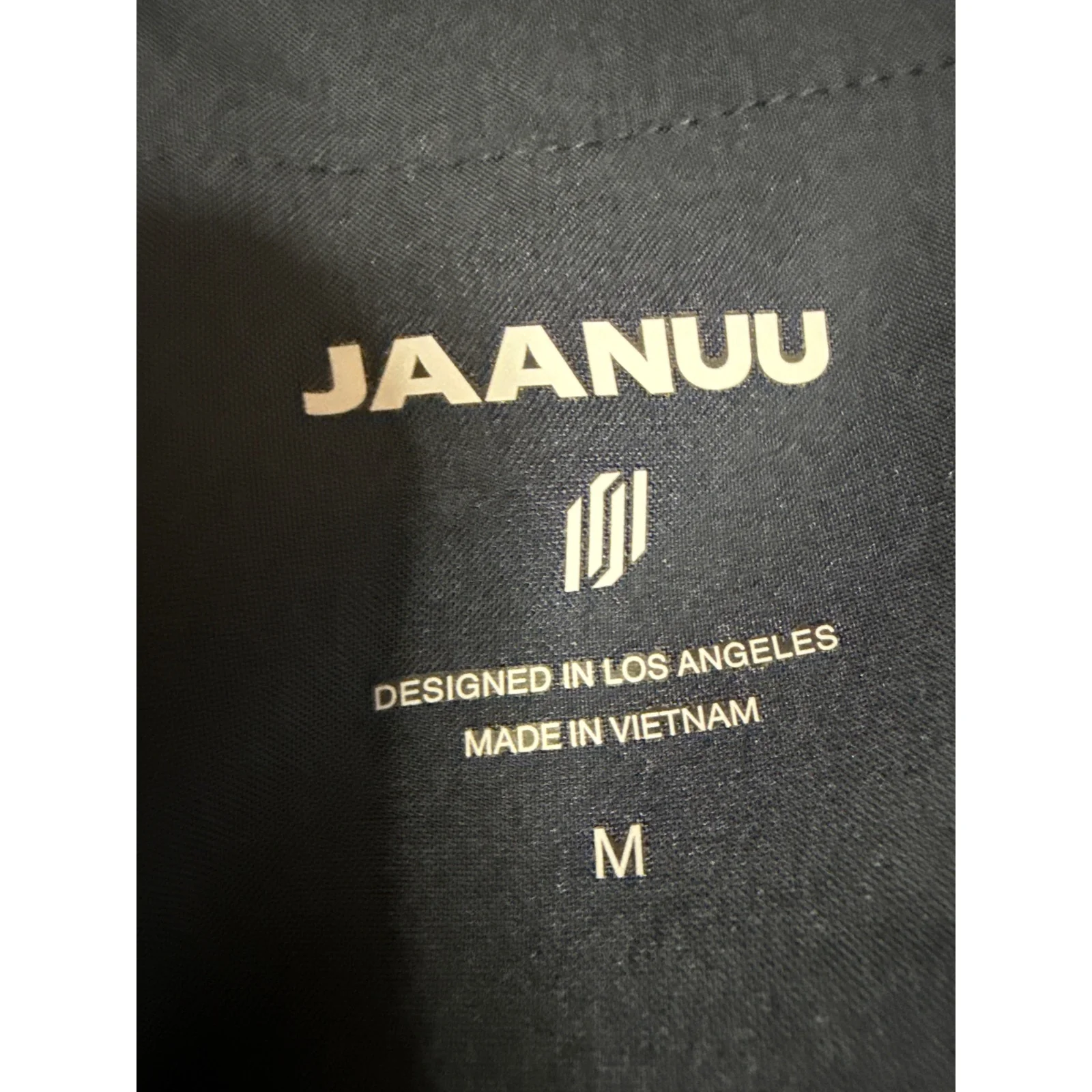 Jaanuu Womens Navy Blue High Rise Drawstring Straight Trousers Sweat Pant Size M - Image 5