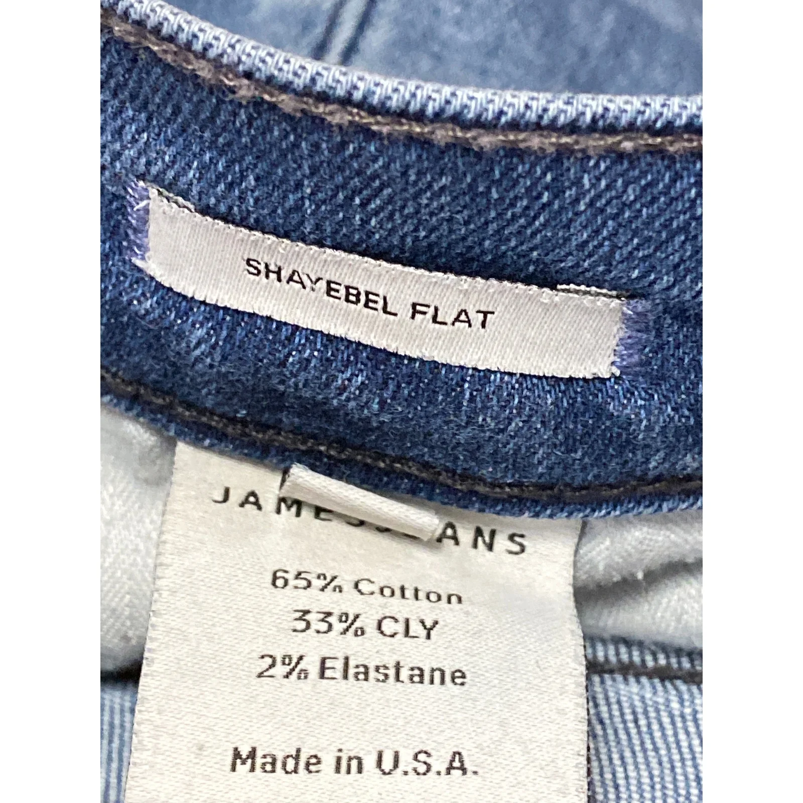 James Jeans Shayebel Flat Women's Blue High Ride Flared Bootcut Denim Jeans 28 - Image 6