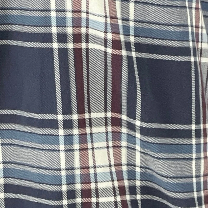 Jasper Conran Jeans Plaid Check Collared Long Sleeve Button Down Shirt Top Sz XL - Image 2