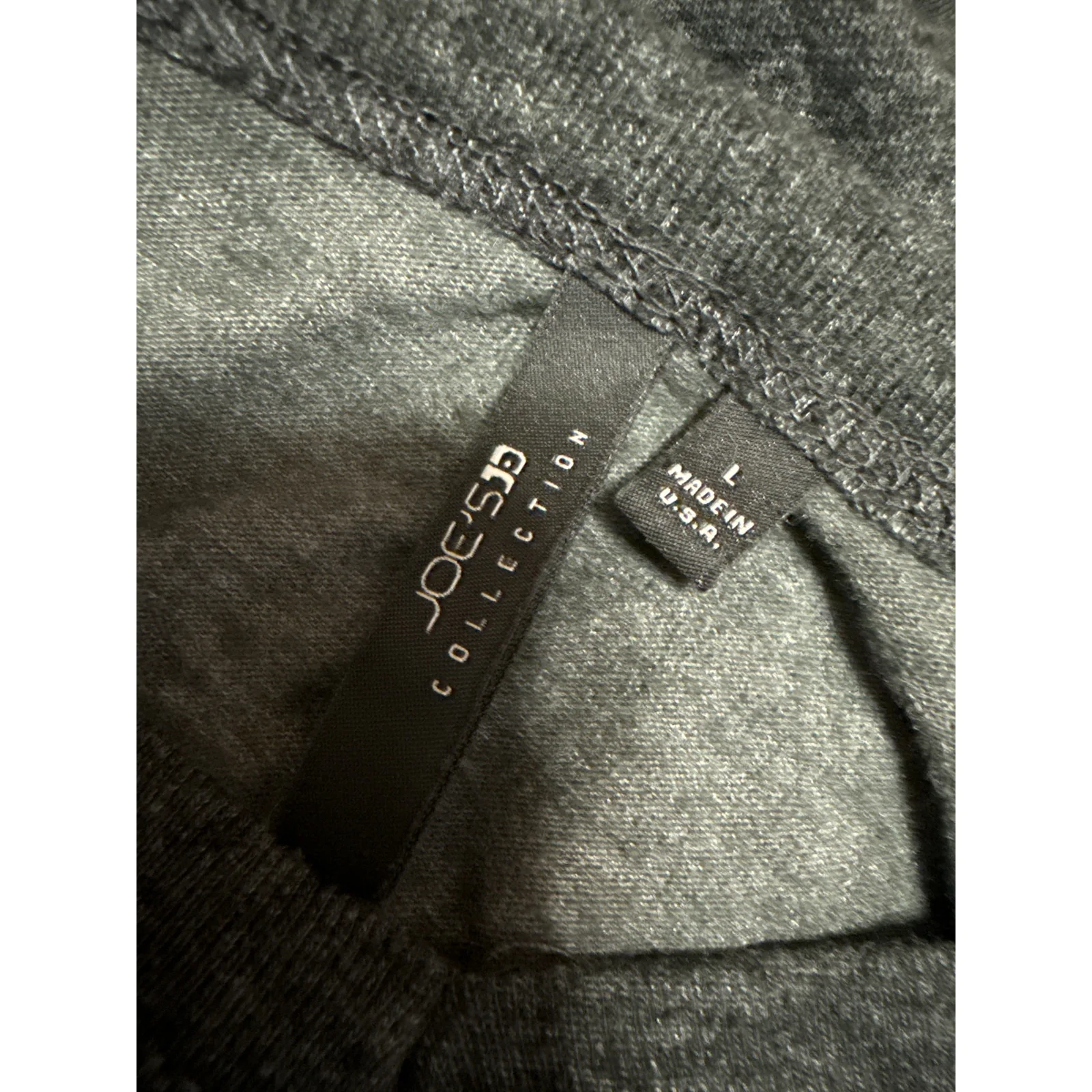 Joe's Men's Gray Colorblock Heather Short Sleeve V Neck T Shirt Tee Top Size L - Image 3