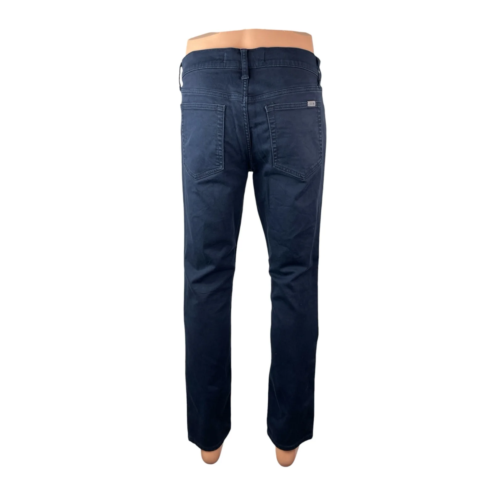 Joe's Mens Navy Blue High Rise Classic Slim Skinny Straight Denim Jeans Pants 31 - Image 4