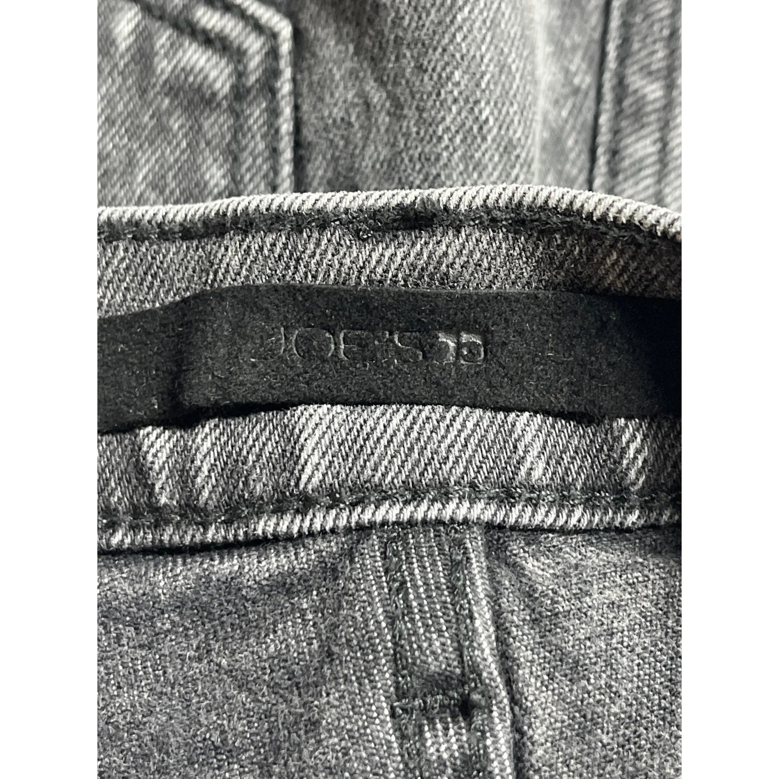 Joe's The Alex Women's Black Washed Gray High Rise Cut Off Denim Jeans Size 27 - Image 3